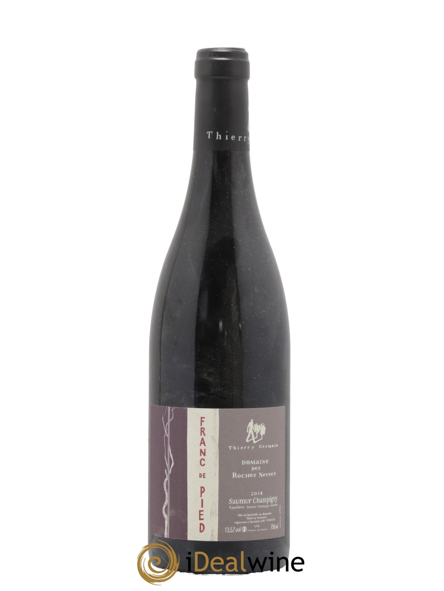 Saumur-Champigny Franc de pied Domaine des Roches Neuves - Thierry Germain 2018 - Lot de 1 bouteille - 0