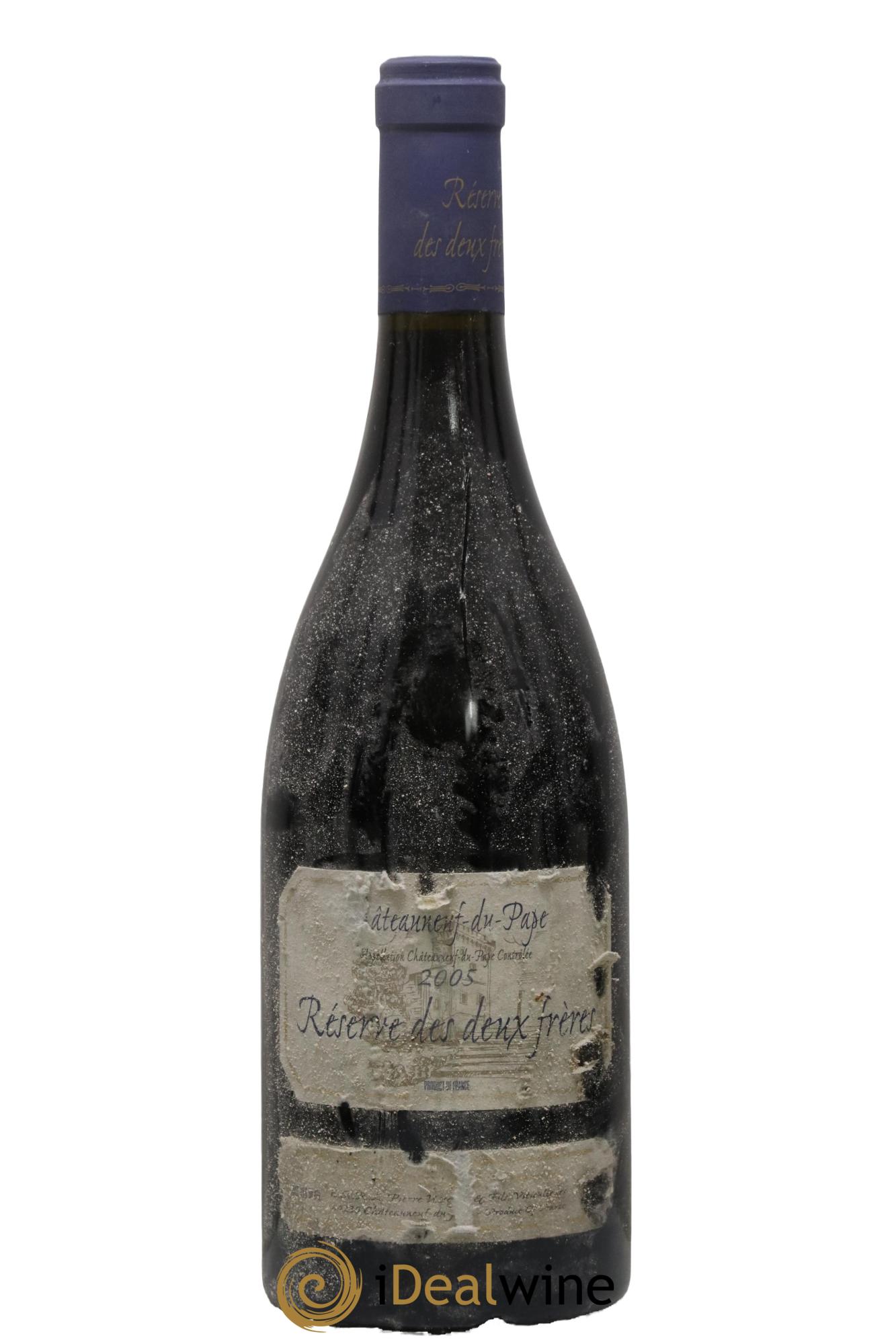 Châteauneuf-du-Pape Réserve des 2 frères Pierre Usseglio & Fils 2005 - Lot de 1 bouteille - 0