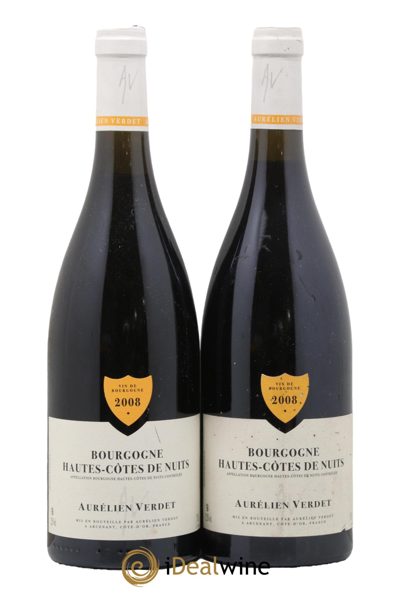 Hautes-Côtes de Nuits Aurélien Verdet 2008 - Posten von 2 Flaschen - 0