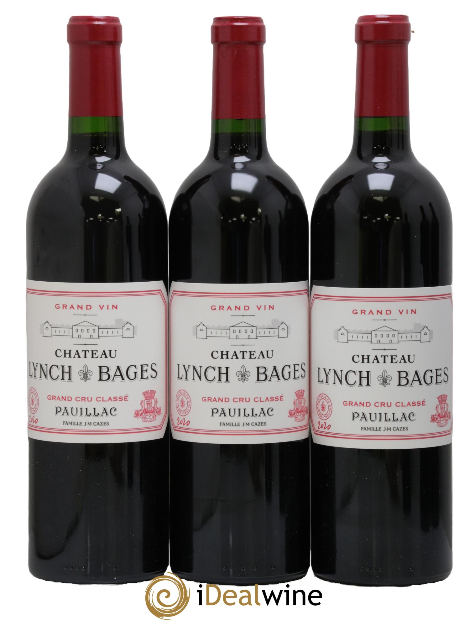 Château Lynch Bages 5ème Grand Cru Classé  2020 - Posten von 6 Flaschen - 2