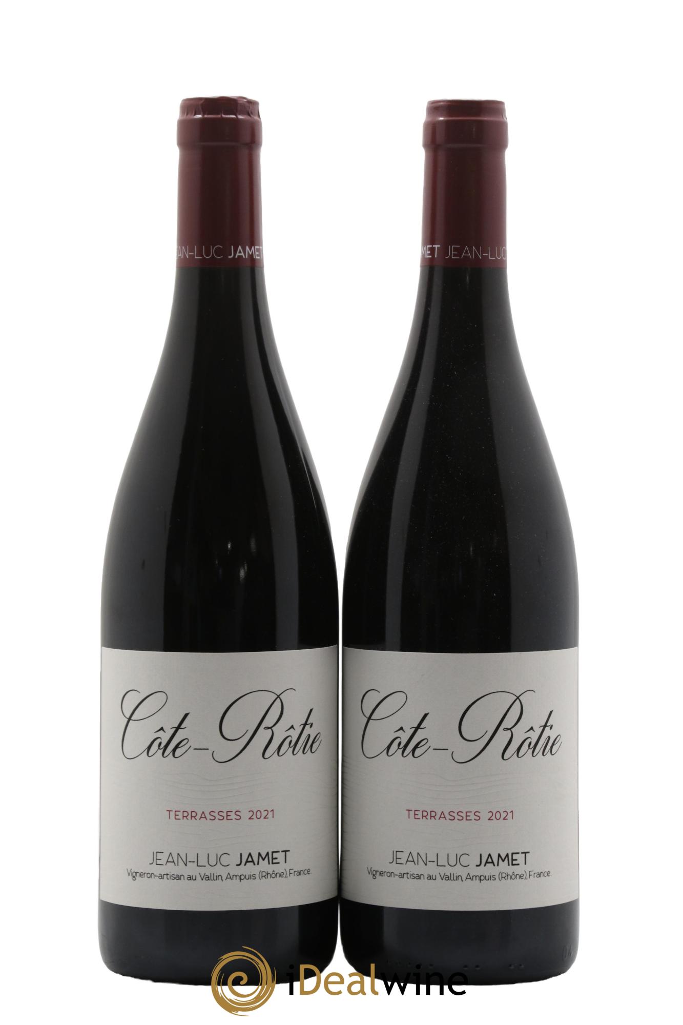 Côte-Rôtie Terrasses Jean-Luc Jamet (Domaine)  2021 - Posten von 2 Flaschen - 0