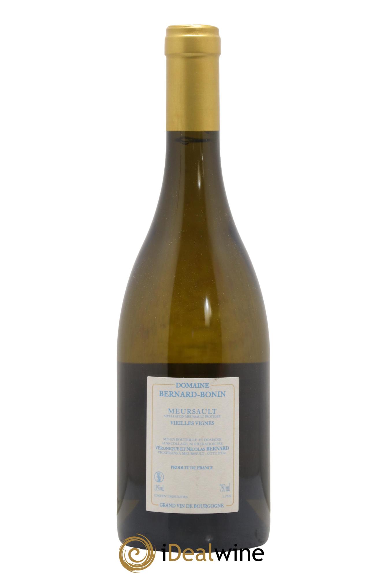 Meursault Vieilles Vignes Bernard Bonin  2017 - Lotto di 1 bottiglia - 1