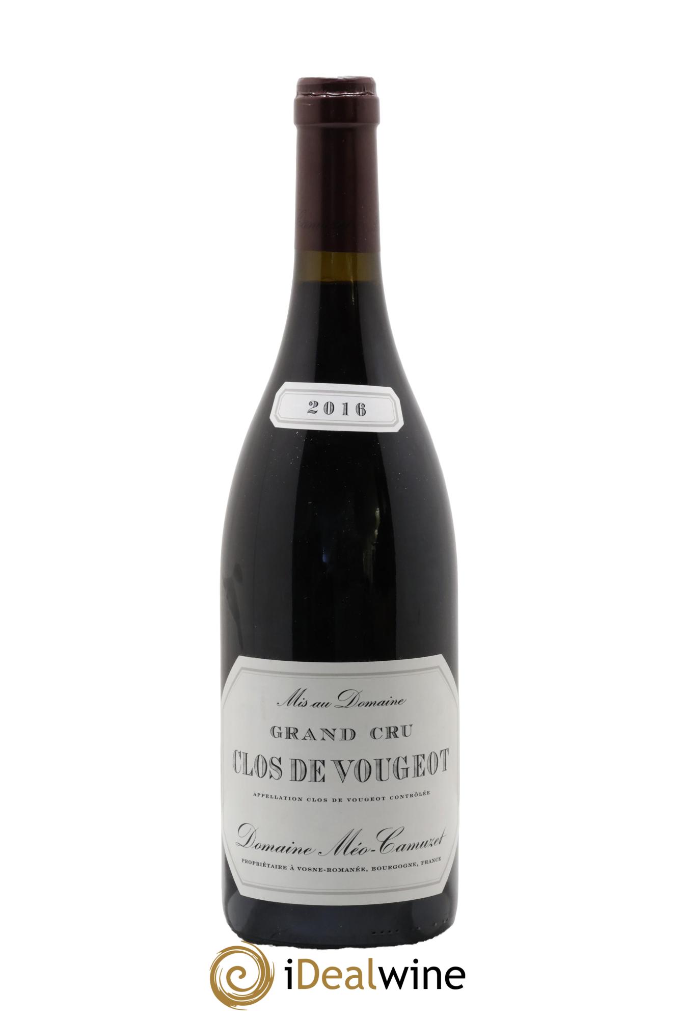 Clos de Vougeot Grand Cru Méo-Camuzet (Domaine) 2016 - Posten von 1 Flasche - 0