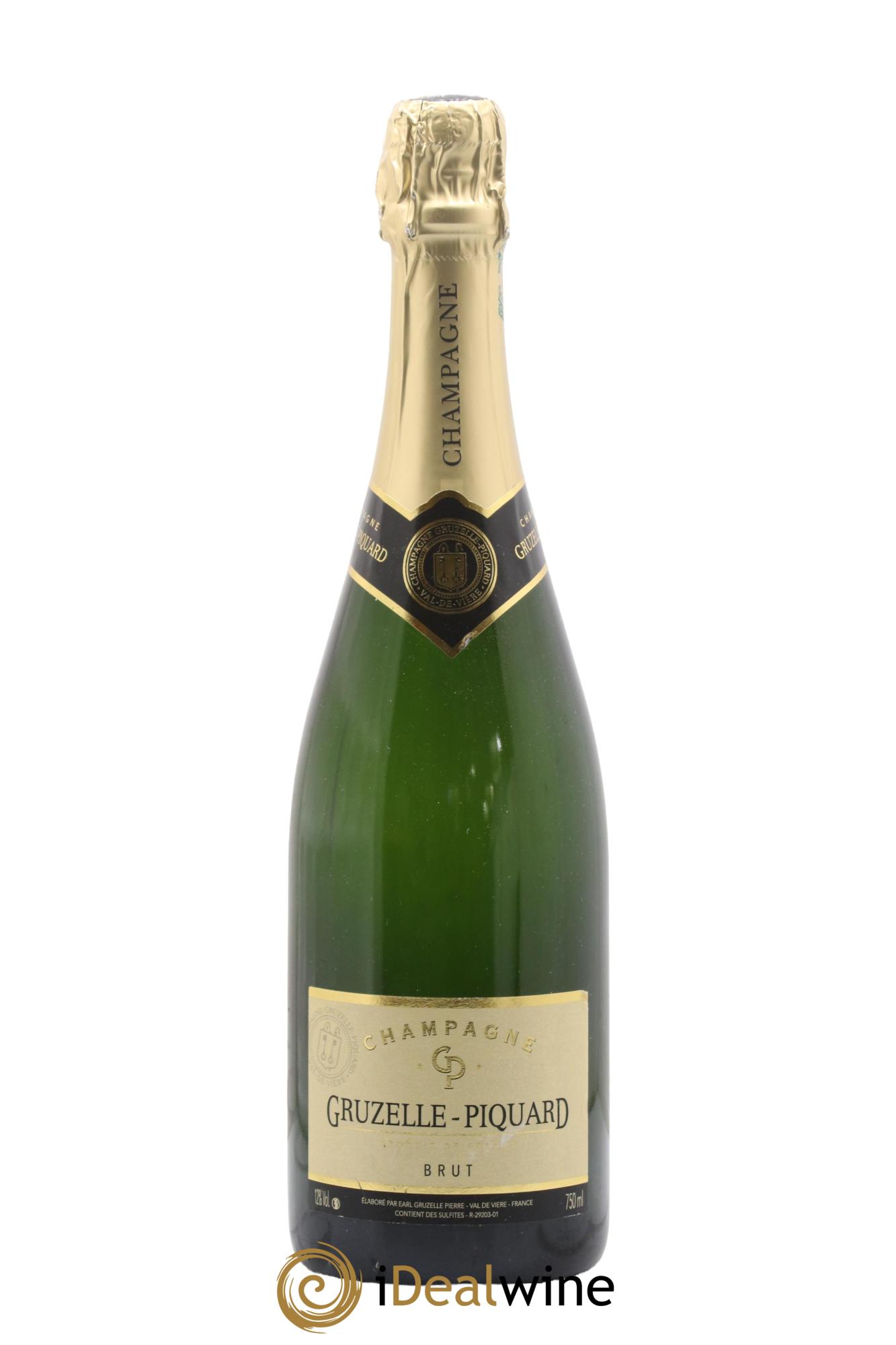 Champagne Cruzelle-Piquard - Lot de 1 bouteille - 0