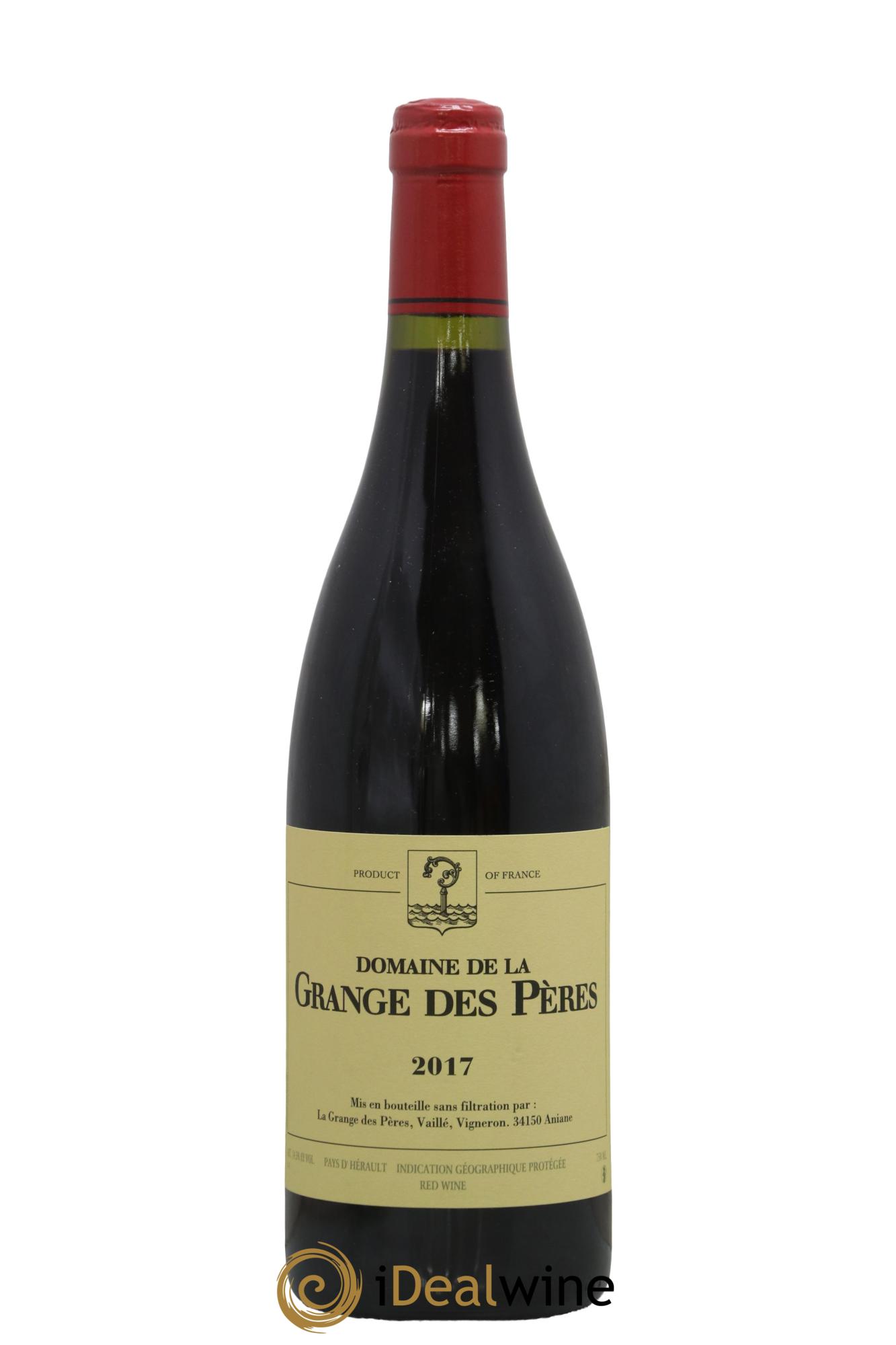 Pays d'Hérault Grange des Pères Laurent Vaillé 2017 - Lot de 1 bouteille - 0