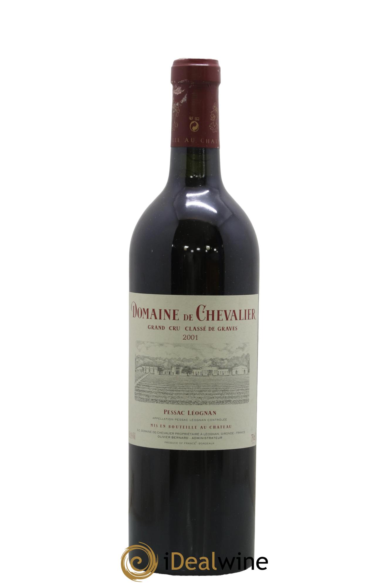 Domaine de Chevalier Cru Classé de Graves 2001 - Lot of 1 bottle - 0