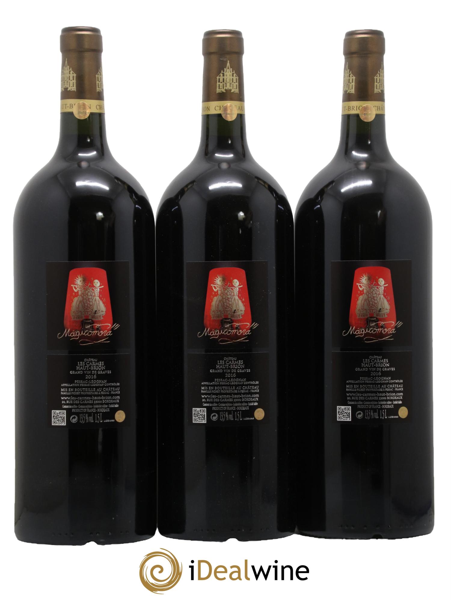 Château Les Carmes Haut-Brion 2016 - Lot de 3 magnums - 1