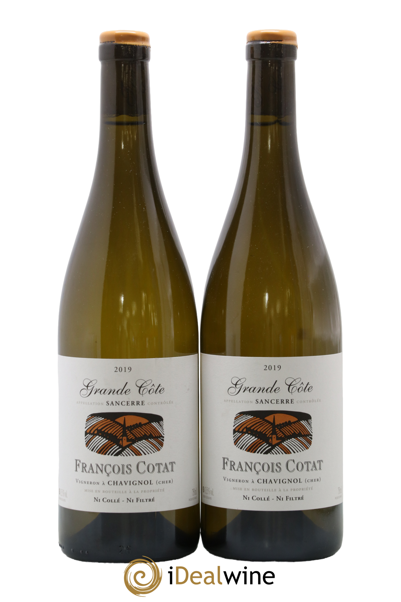 Sancerre La Grande Côte François Cotat 2019 - Lot de 2 bouteilles - 0