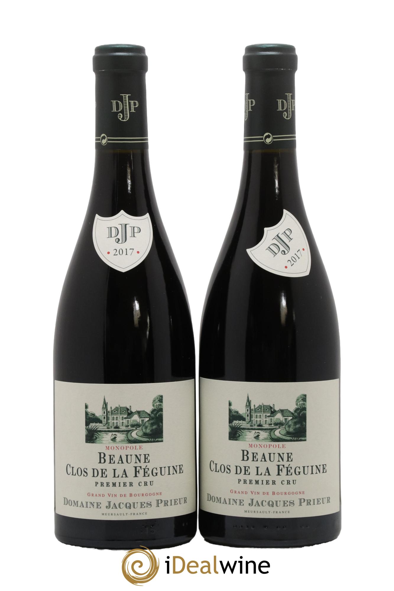 Beaune 1er Cru Clos de la Féguine Jacques Prieur (Domaine) 2017 - Lot de 2 bouteilles - 0