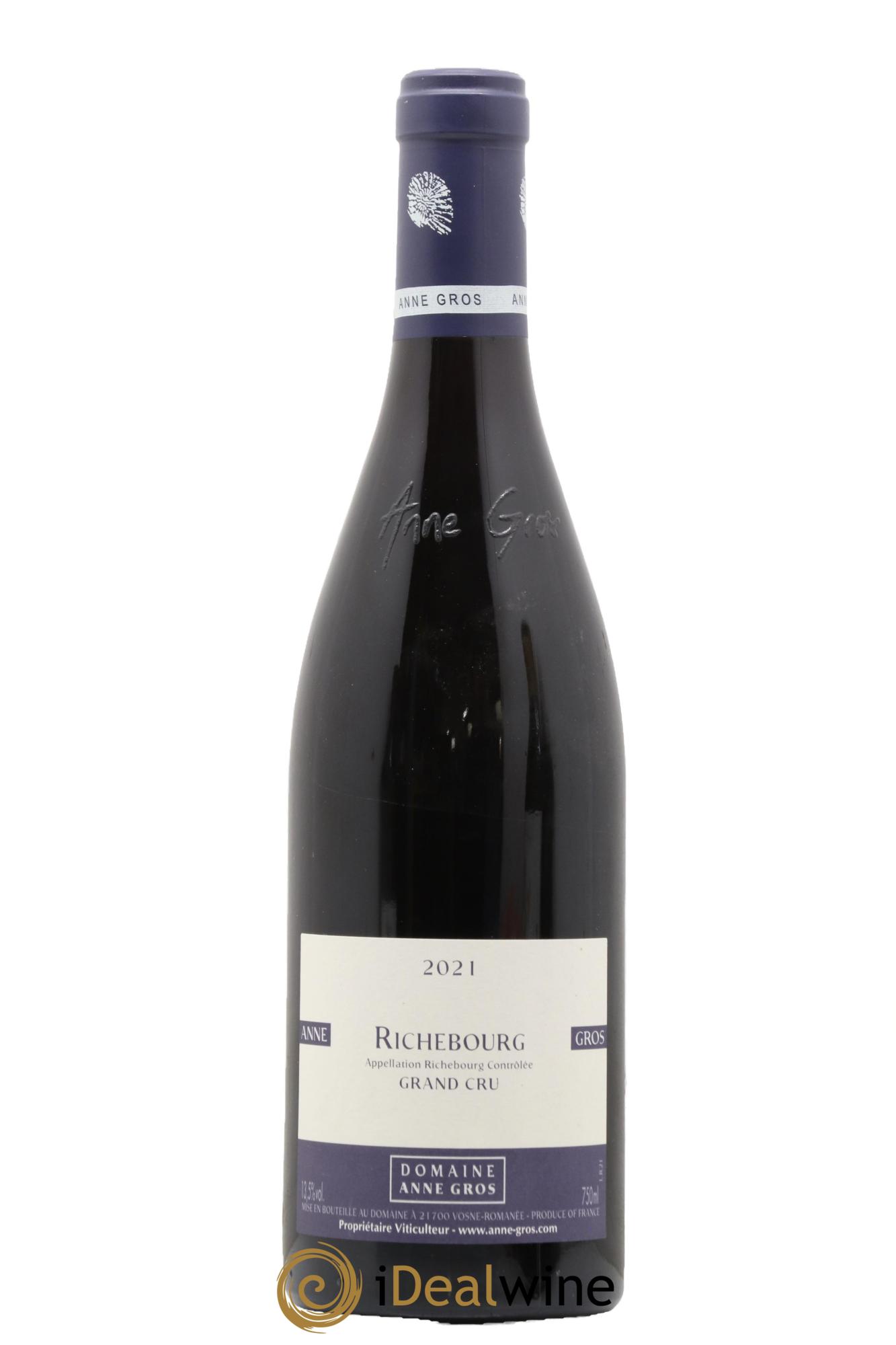 Richebourg Grand Cru Anne Gros 2021 - Lot de 1 bouteille - 0