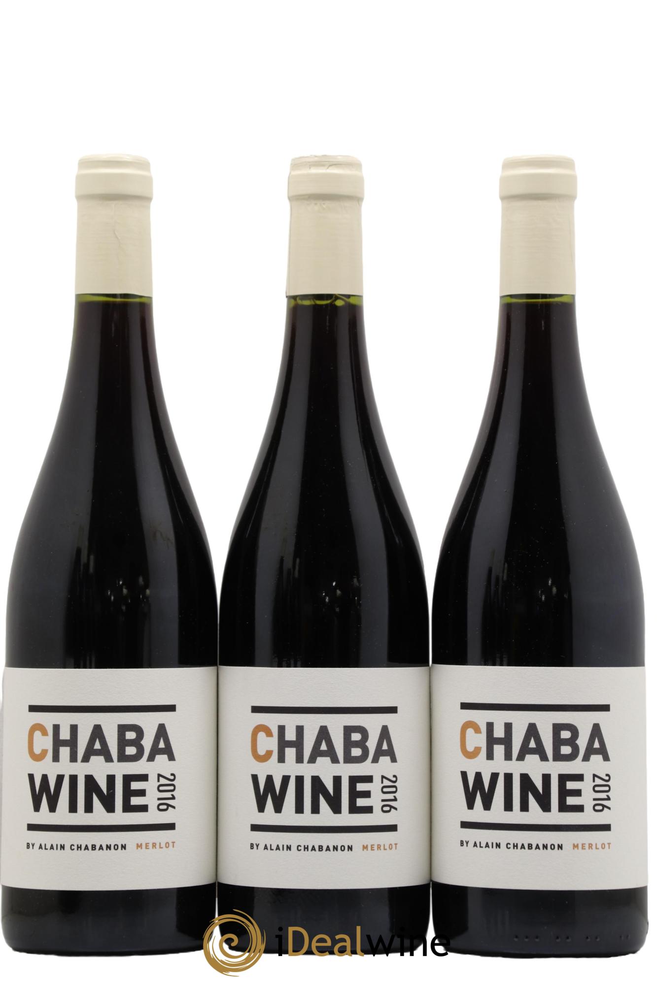 Languedoc Chabawine Merlot Biologique Alain Chabanon 2016 - Lot de 6 bouteilles - 2