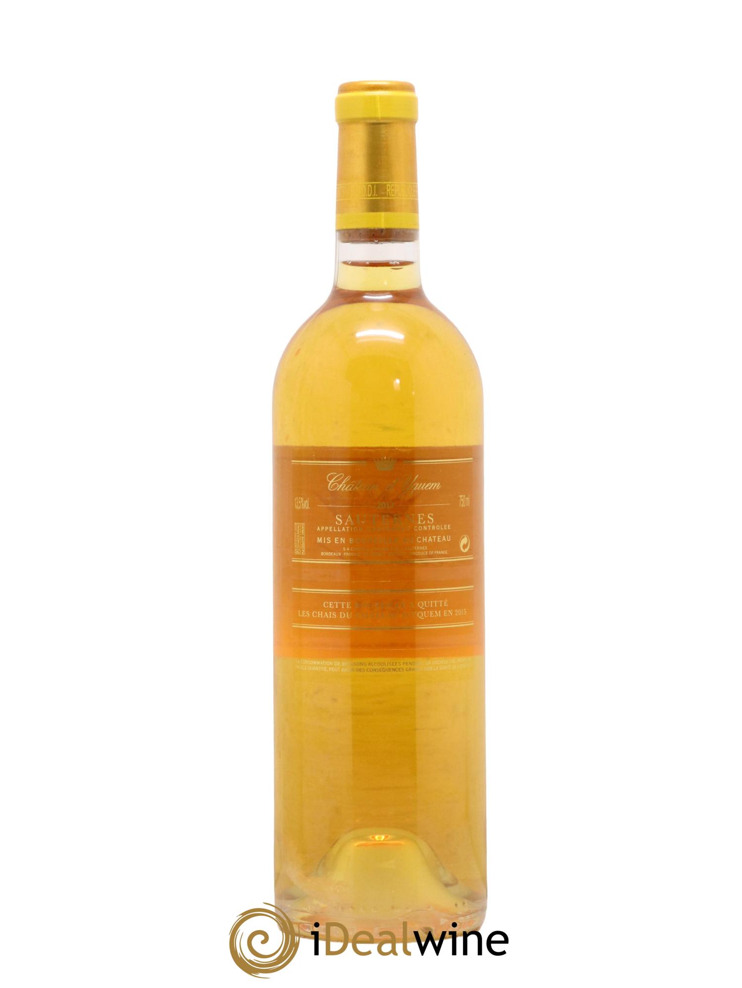 Château d' Yquem 1er Cru Classé Supérieur 2013 - Lotto di 1 bottiglia - 1