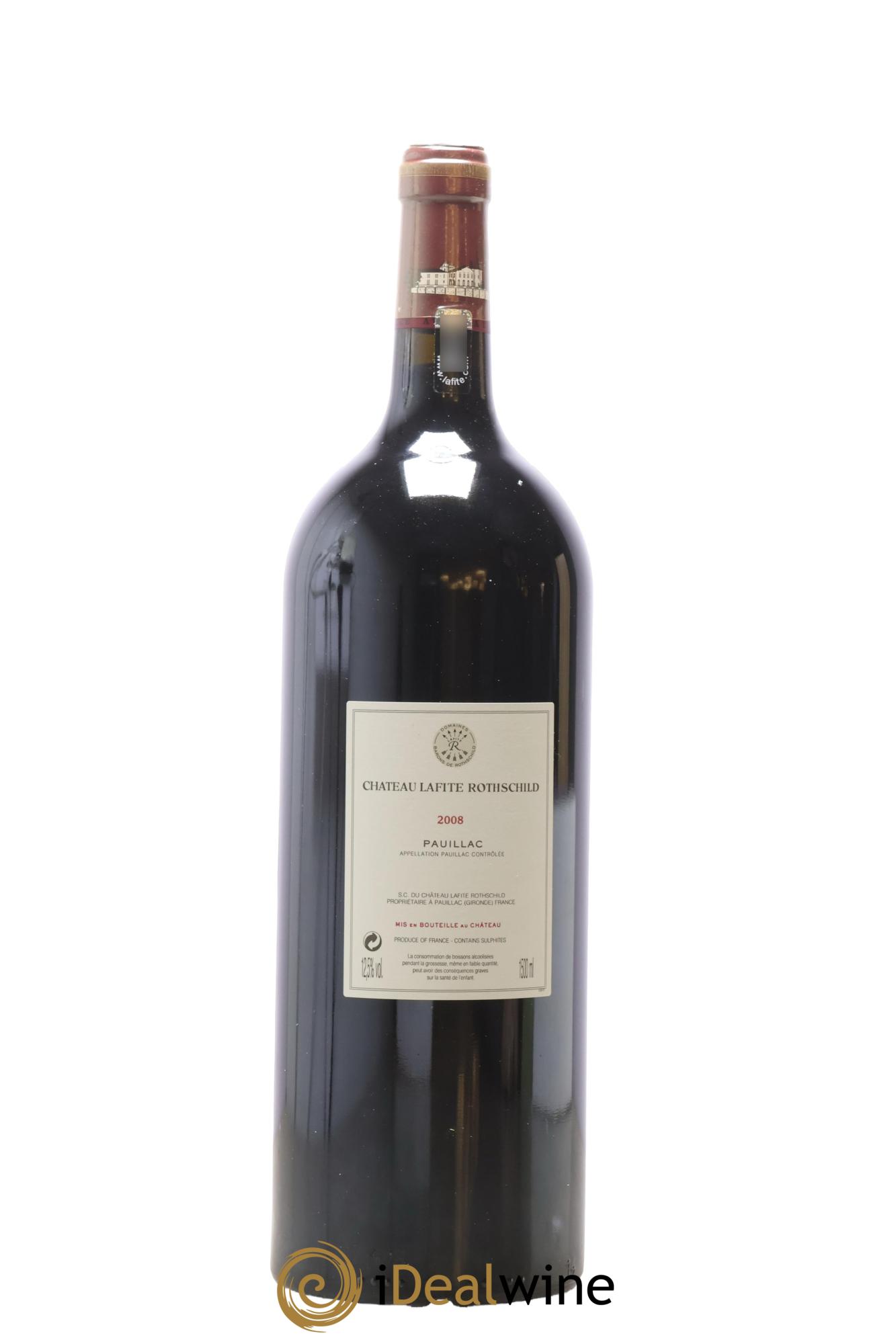 Château Lafite Rothschild 1er Grand Cru Classé 2008 - Lot de 1 magnum - 2