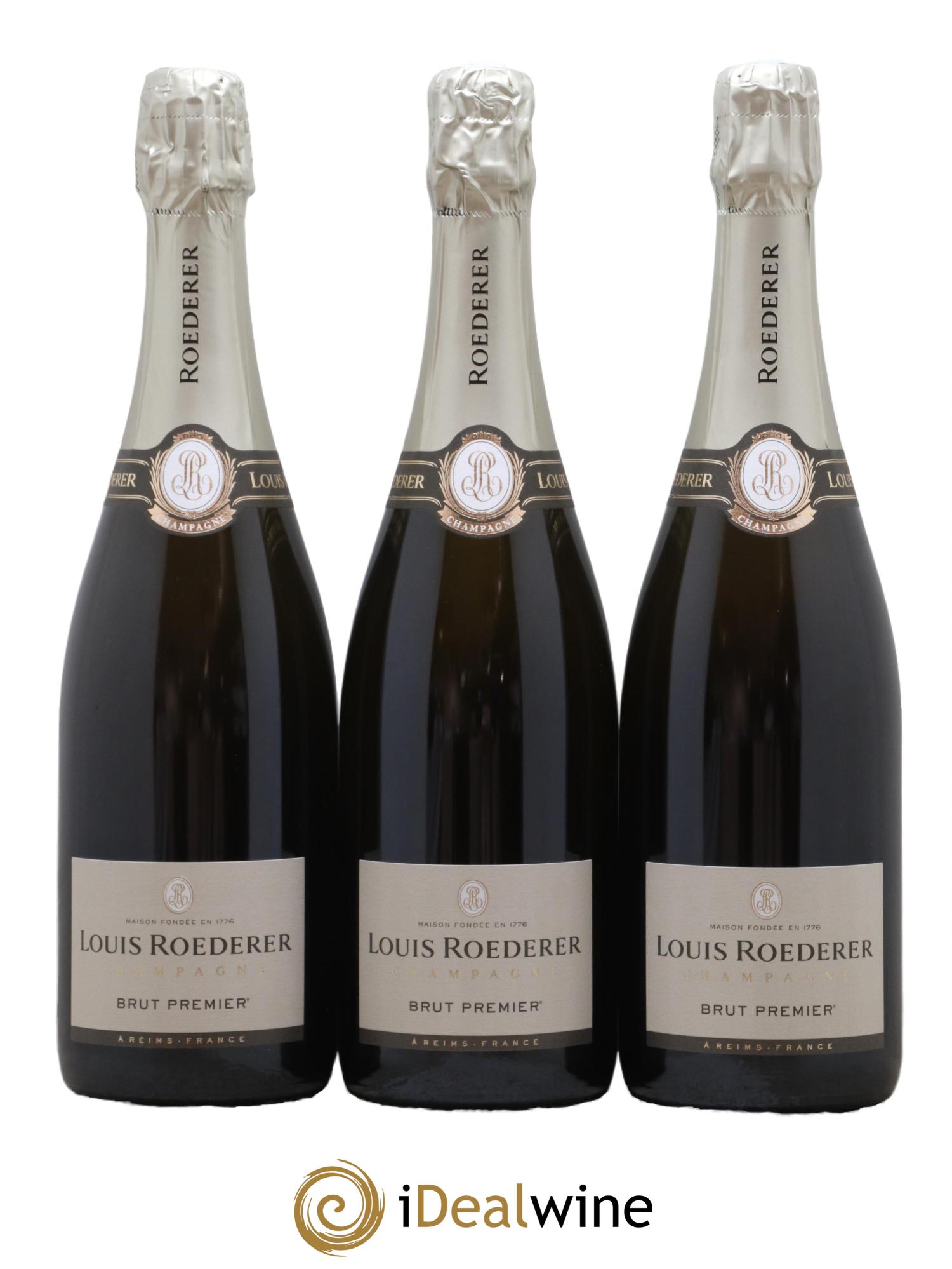 Premier Brut Louis Roederer - Lot de 3 bouteilles - 0