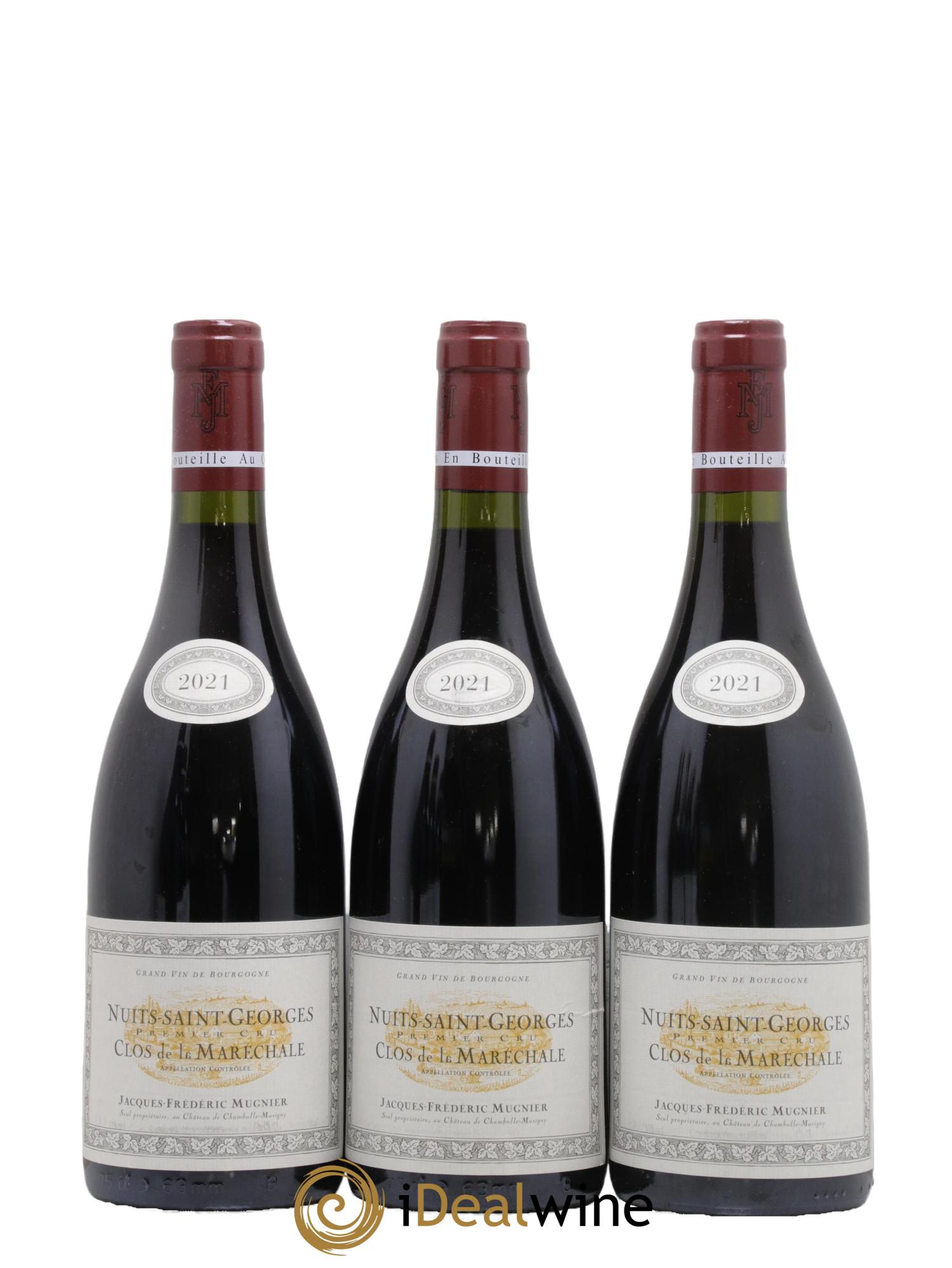 Nuits-Saint-Georges 1er Cru Clos de La Maréchale Jacques-Frédéric Mugnier 2021 - Lotto di 6 bottiglie - 1