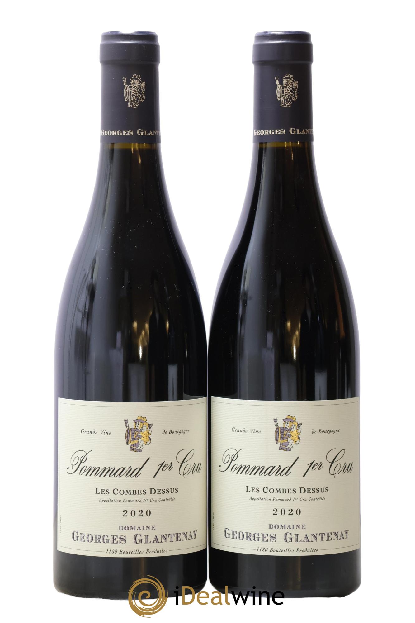 Pommard 1er Cru Les Combes Dessus Domaine Glantenay 2020 - Lot de 2 bouteilles - 0