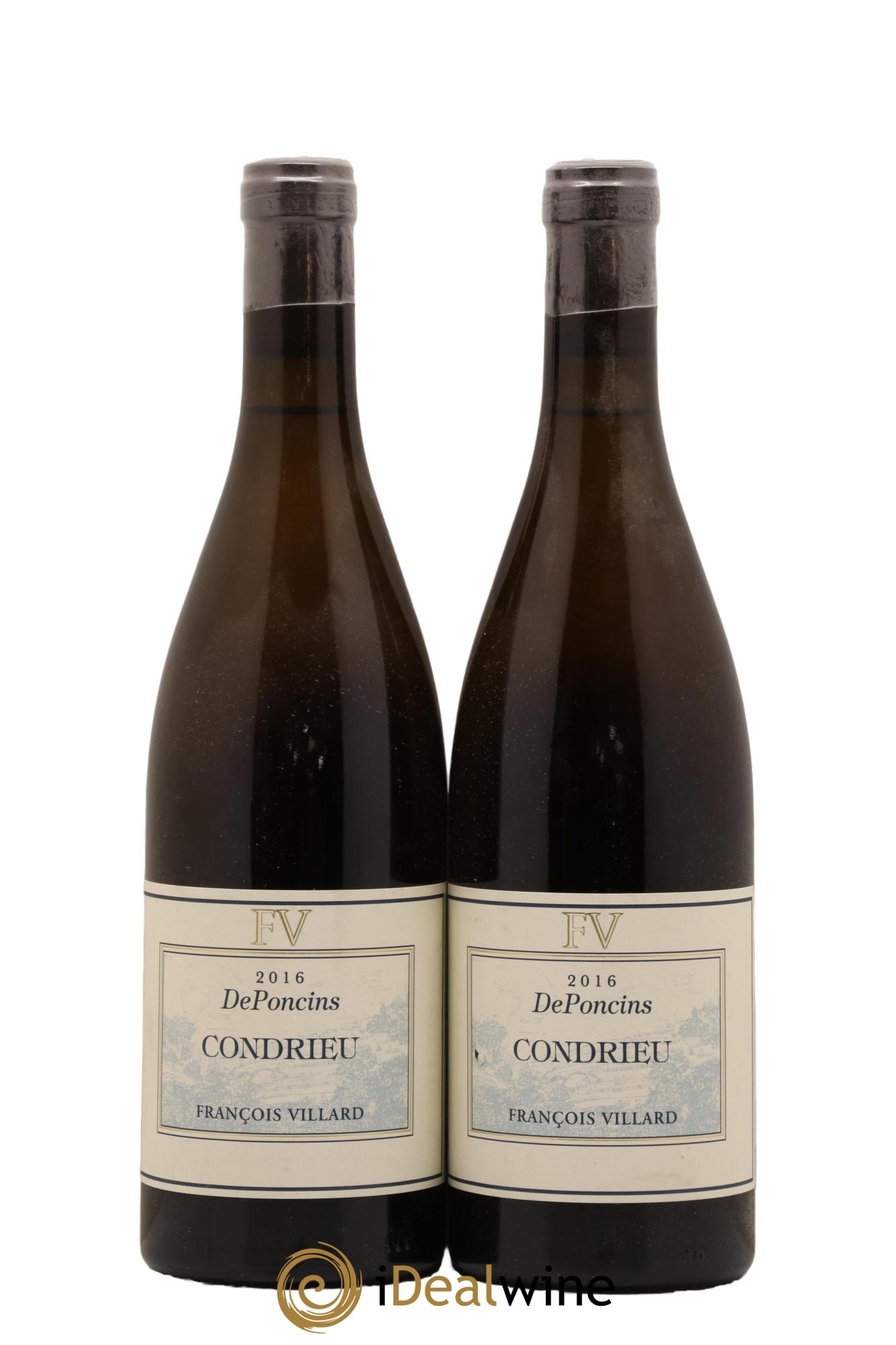 Condrieu Deponcins François Villard 2016 - Lot de 2 bouteilles - 0