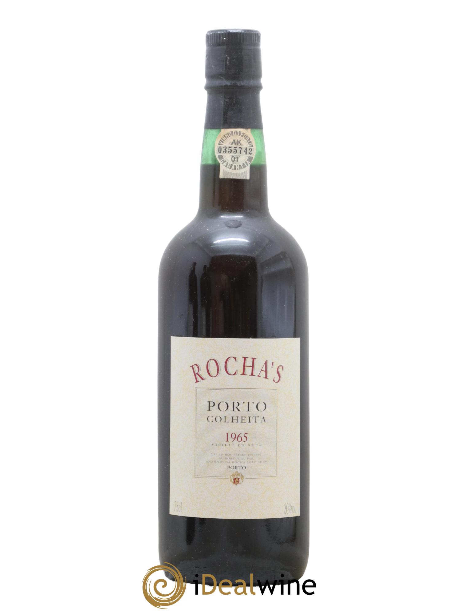 Porto Colheita Rocha's 1965 - Lot de 1 bouteille - 0