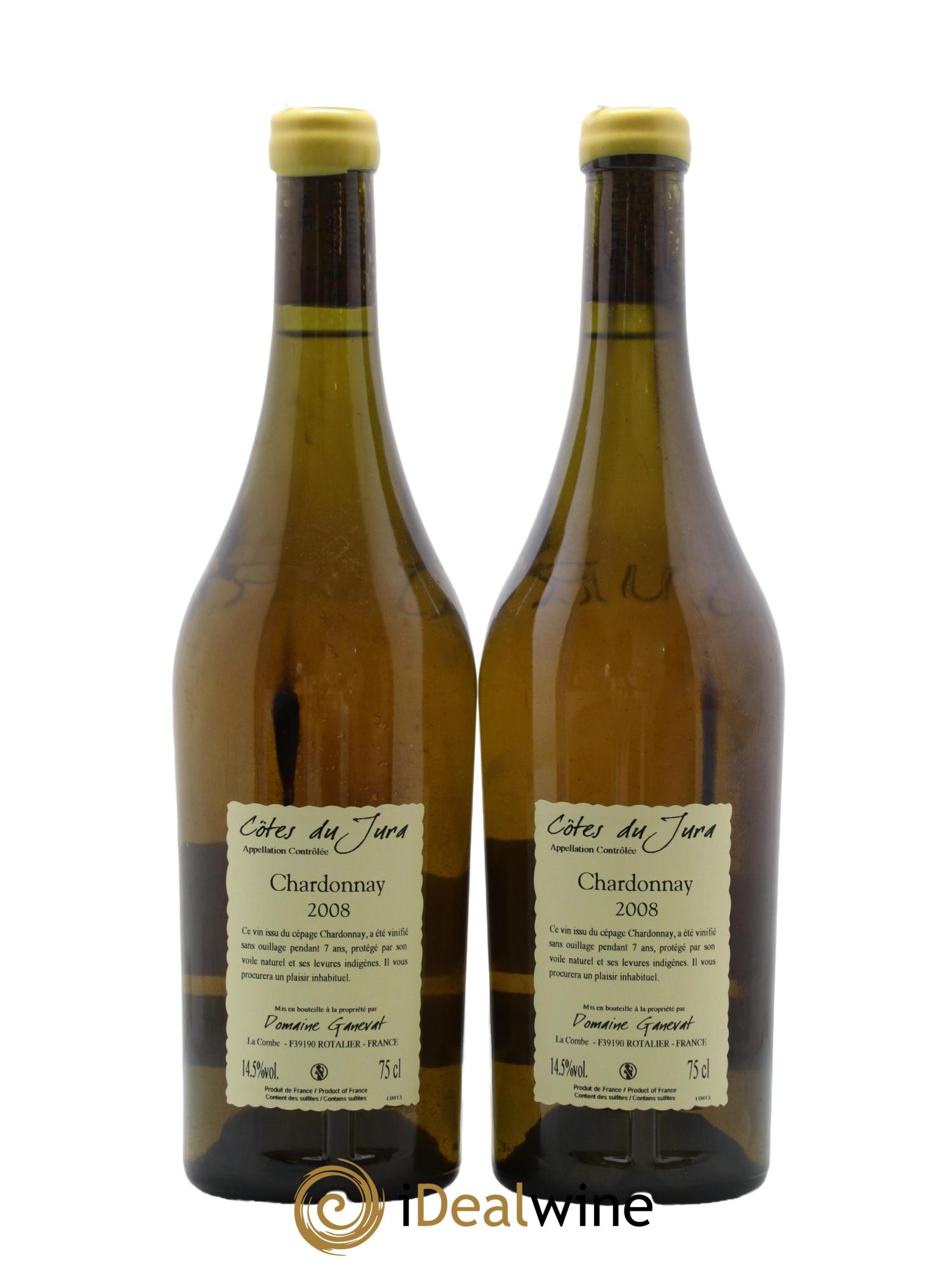 Côtes du Jura Cuvée du Pépé Jean-François Ganevat (Domaine) 2008 - Lot de 2 bouteilles - 1