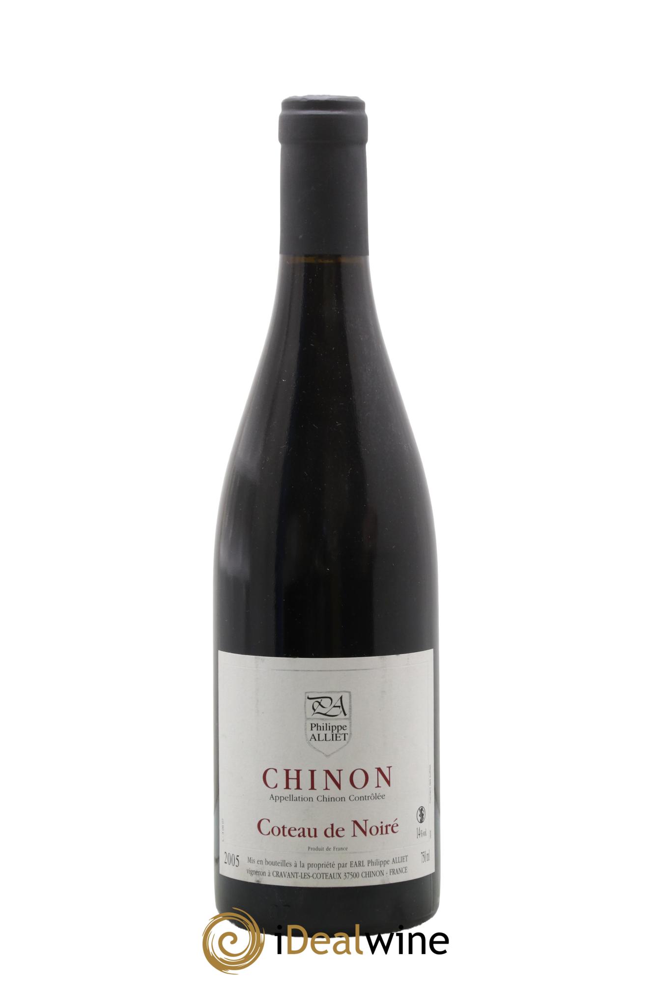 Chinon Coteau de Noiré Philippe Alliet 2005 - Lot de 1 bouteille - 0