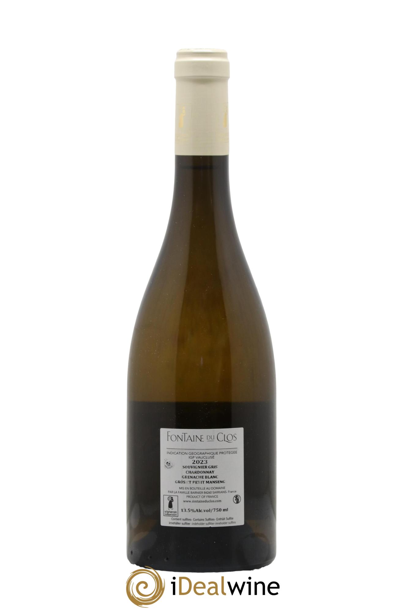 IGP Pays du Vaucluse (Vin de Pays du Vaucluse) Aura Fontaine Du Clos 2023 - Lot de 1 bouteille - 1