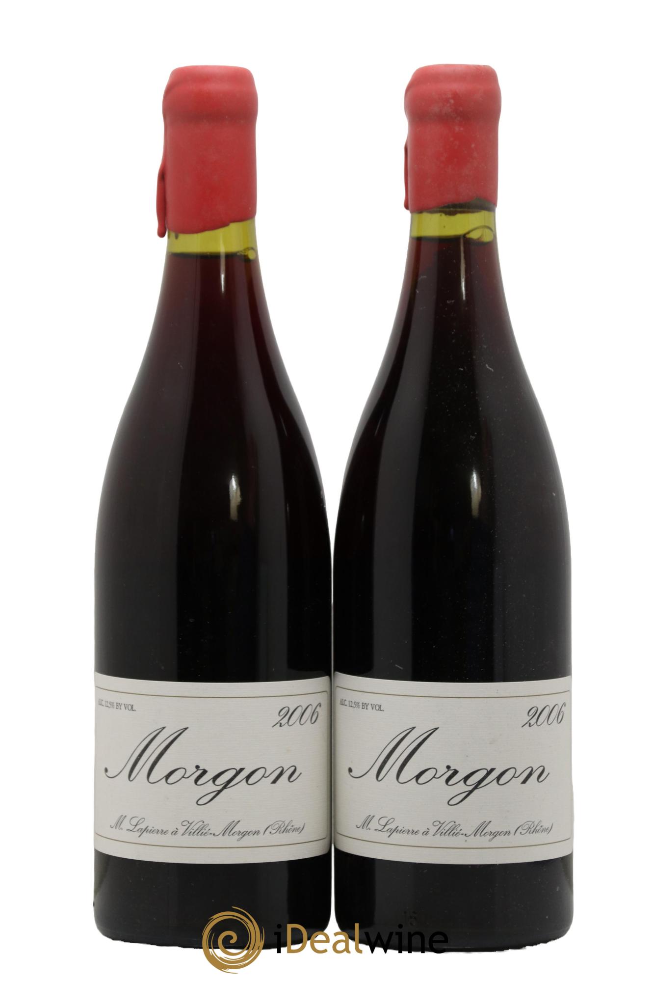 Morgon Marcel Lapierre (Domaine) 2006 - Lot de 2 bouteilles - 0