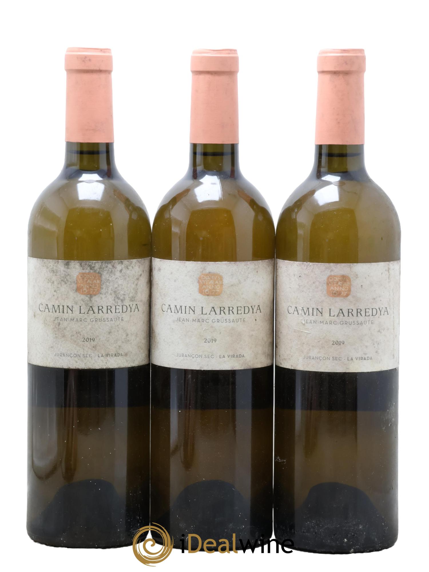Jurançon Sec La Virada Camin Larredya 2019 - Lot de 3 bouteilles - 0