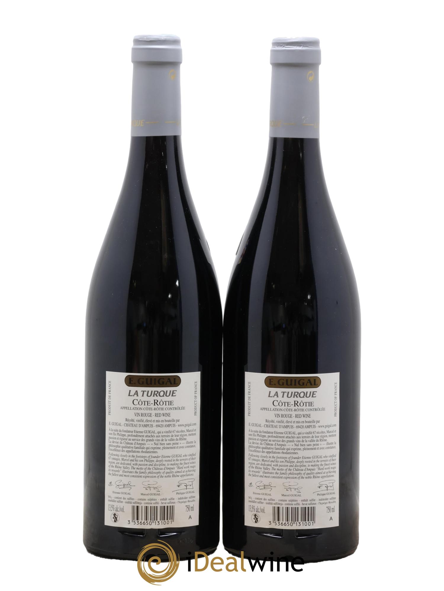 Côte-Rôtie La Turque Guigal 2016 - Lotto di 2 bottiglie - 1