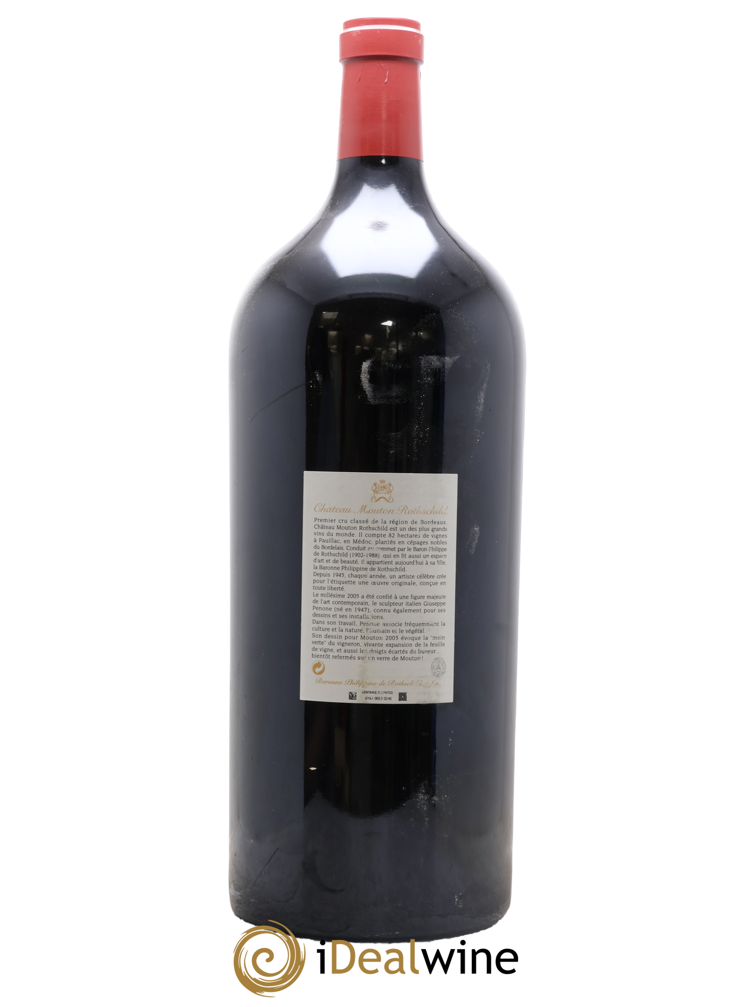 Château Mouton Rothschild 1er Grand Cru Classé 2005 - Lot de 1 impériale - 2