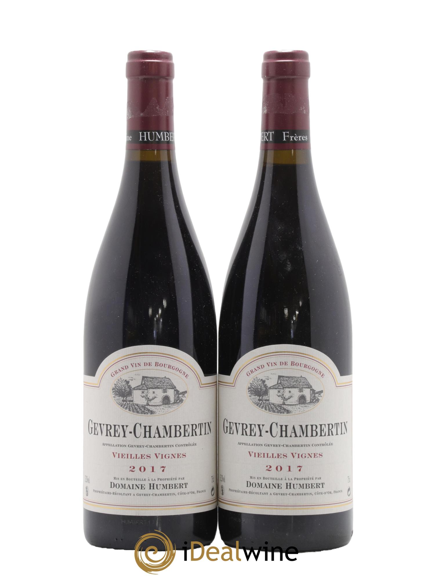 Gevrey-Chambertin Vieilles vignes Humbert (Domaine) 2017 - Lotto di 2 bottiglie - 0