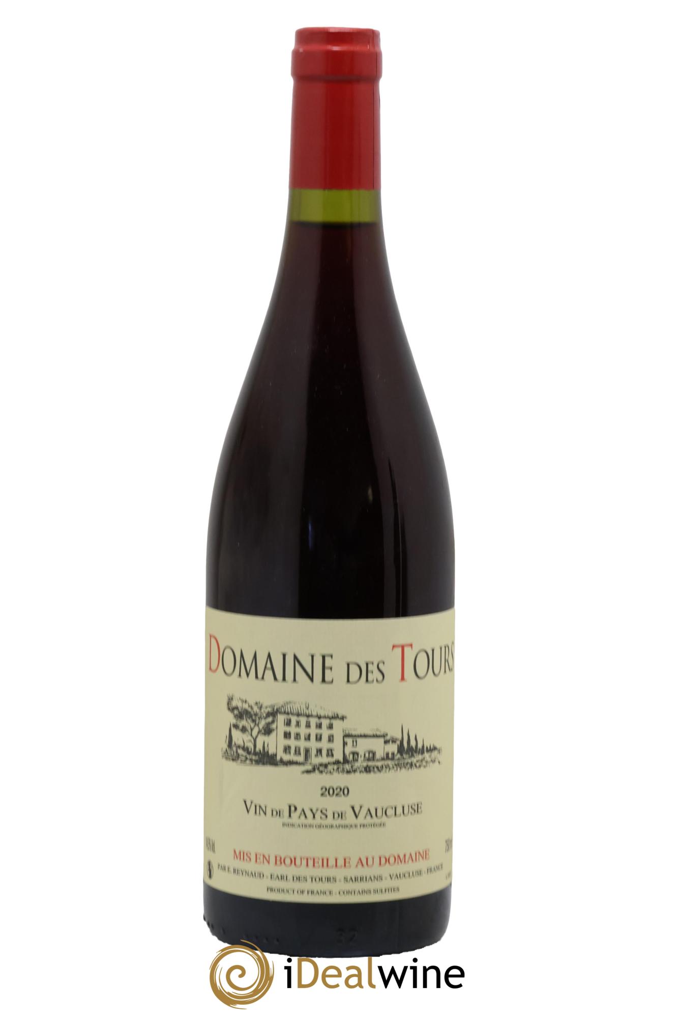 IGP Vaucluse (Vin de Pays de Vaucluse) Domaine des Tours Emmanuel Reynaud 2020 - Lotto di 1 bottiglia - 0