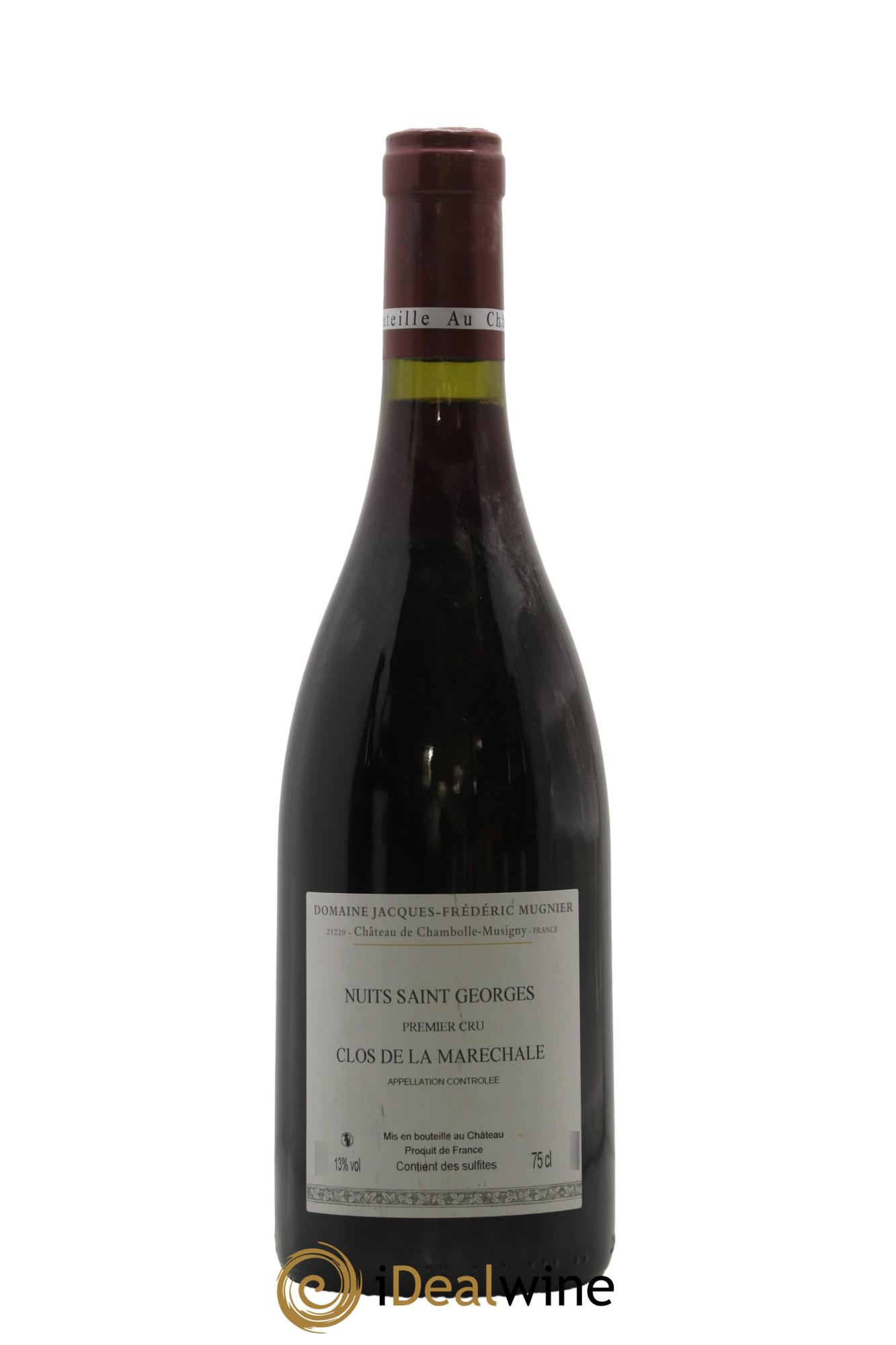 Nuits-Saint-Georges 1er Cru Clos de La Maréchale Jacques-Frédéric Mugnier 2017 - Lot de 1 bouteille - 1