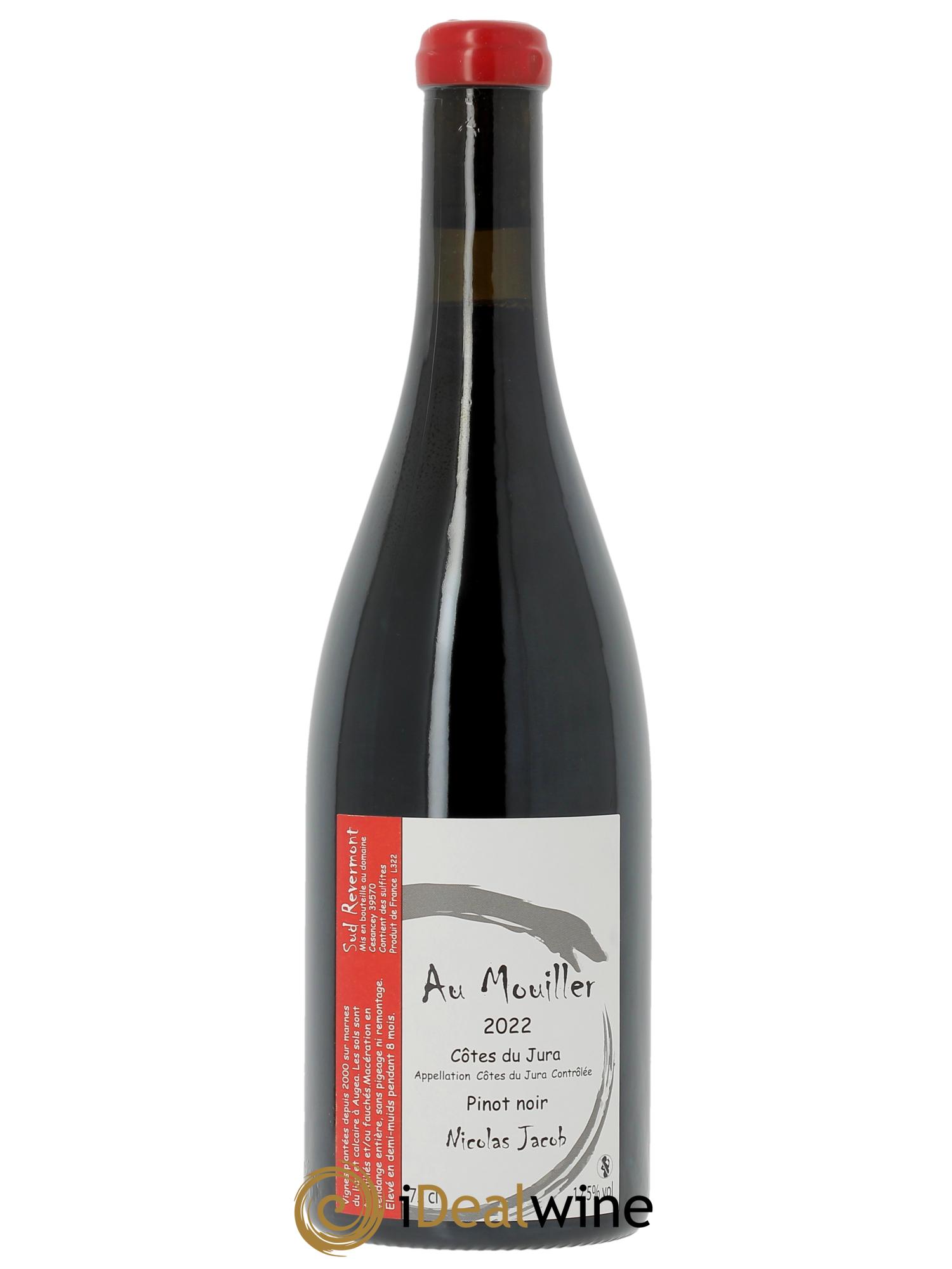Côtes du Jura Pinot Noir Au Mouiller Nicolas Jacob 2022 - Lot de 1 bouteille - 0