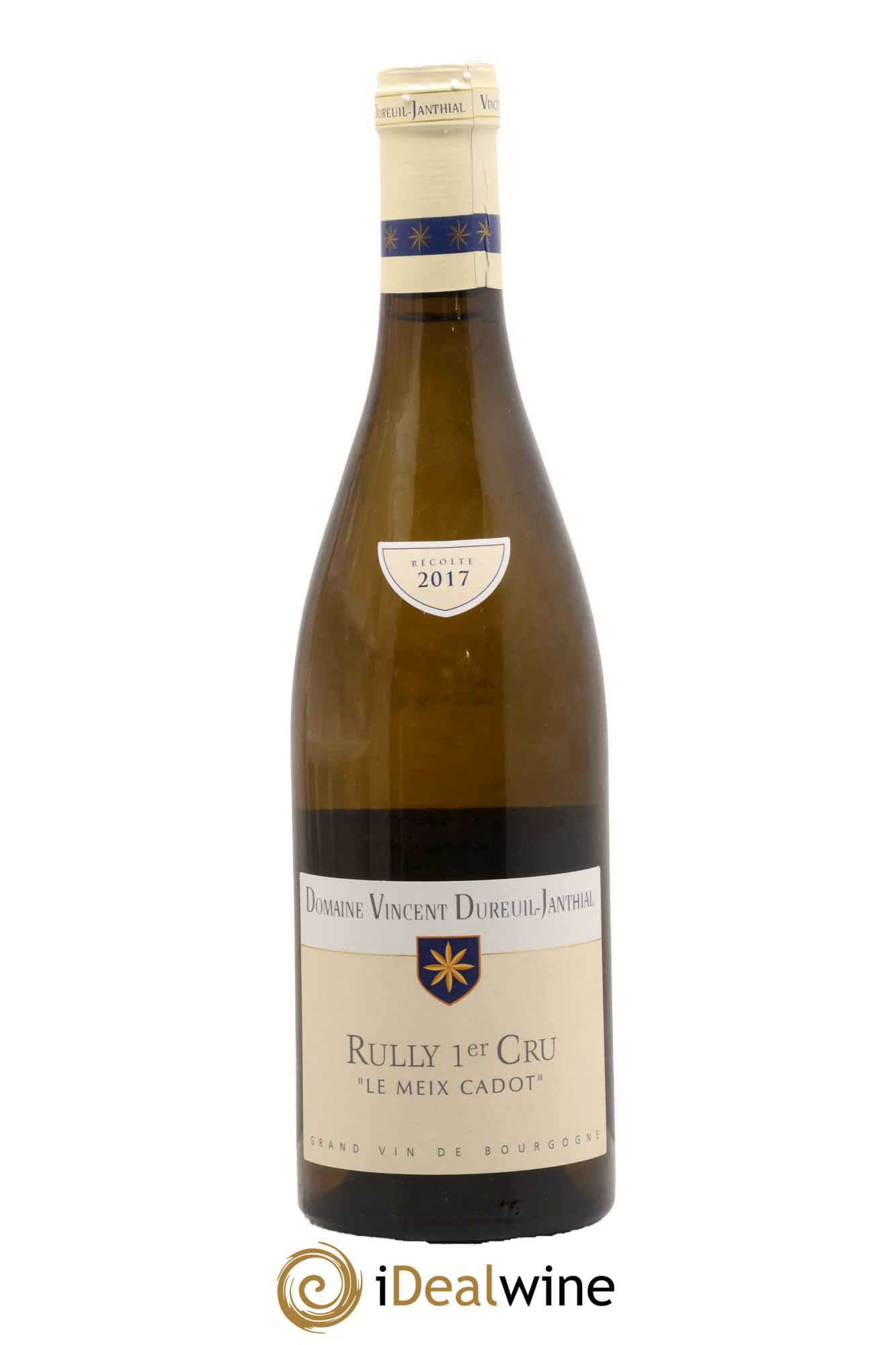 Rully 1er Cru Le Meix Cadot Vincent Dureuil-Janthial 2017 - Posten von 1 Flasche - 0