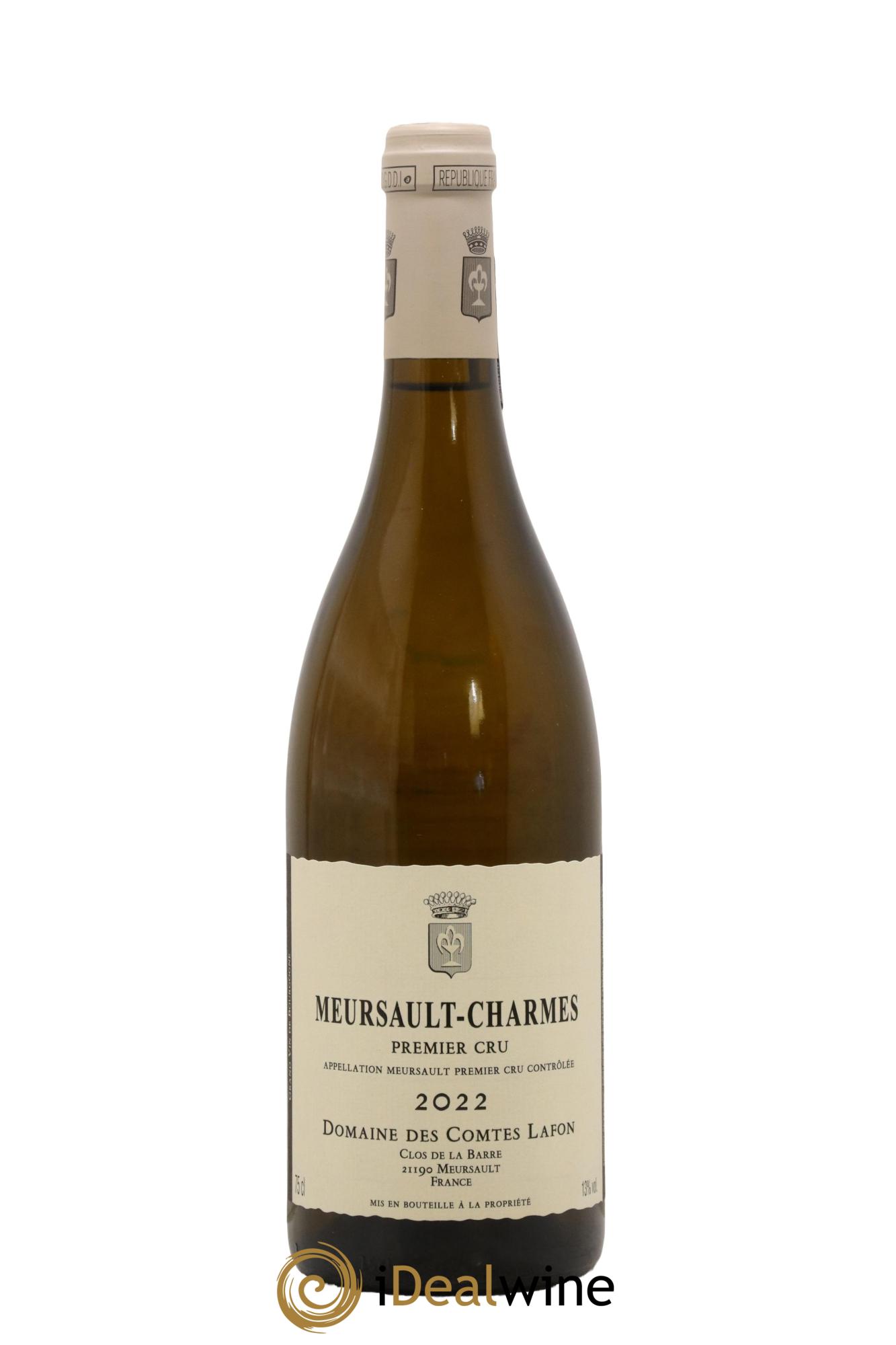 Meursault 1er Cru Charmes Comtes Lafon (Domaine des) 2022 - Lotto di 1 bottiglia - 0