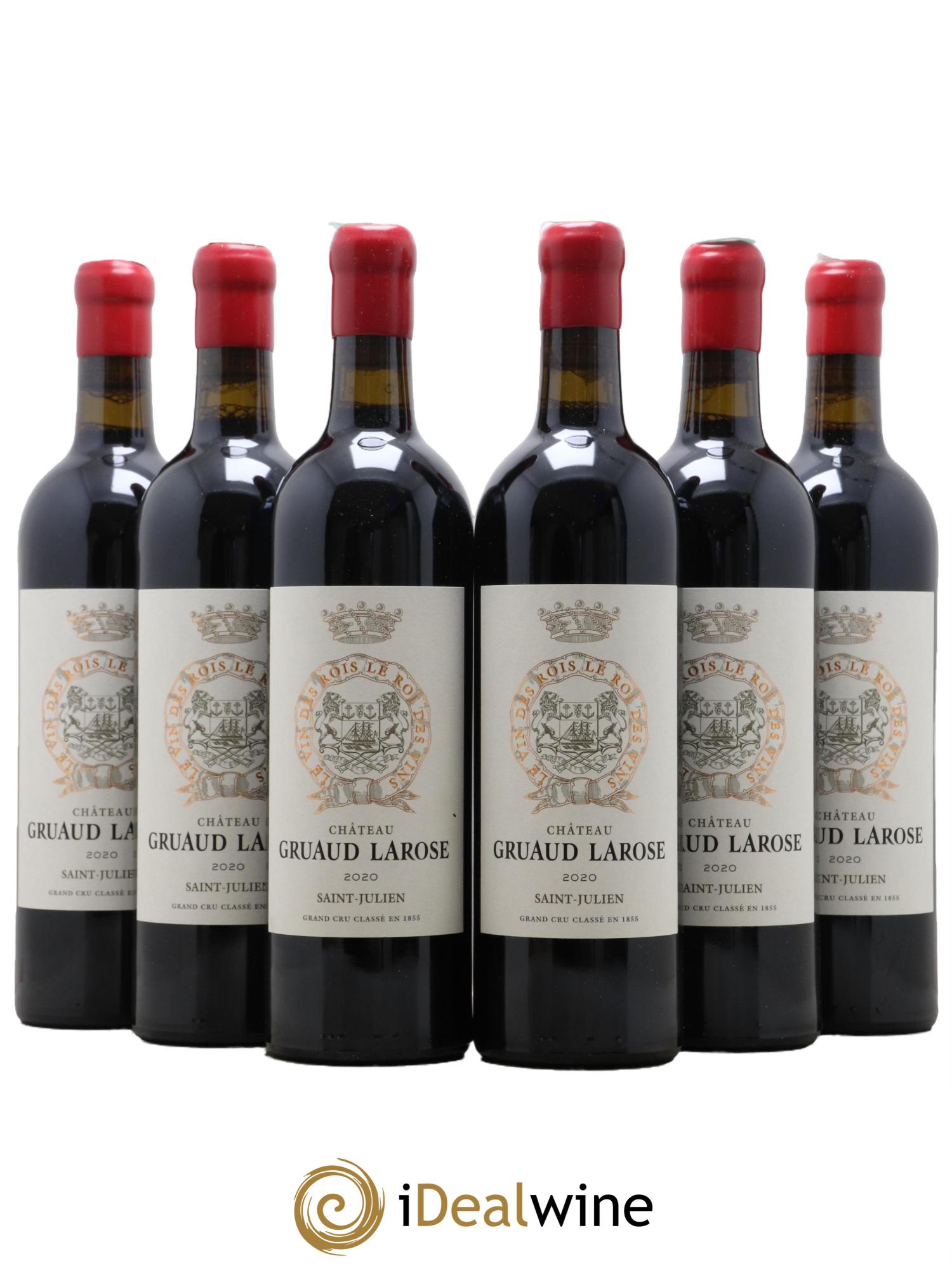 Château Gruaud Larose 2ème Grand Cru Classé 2020 - Lot de 6 bouteilles - 0