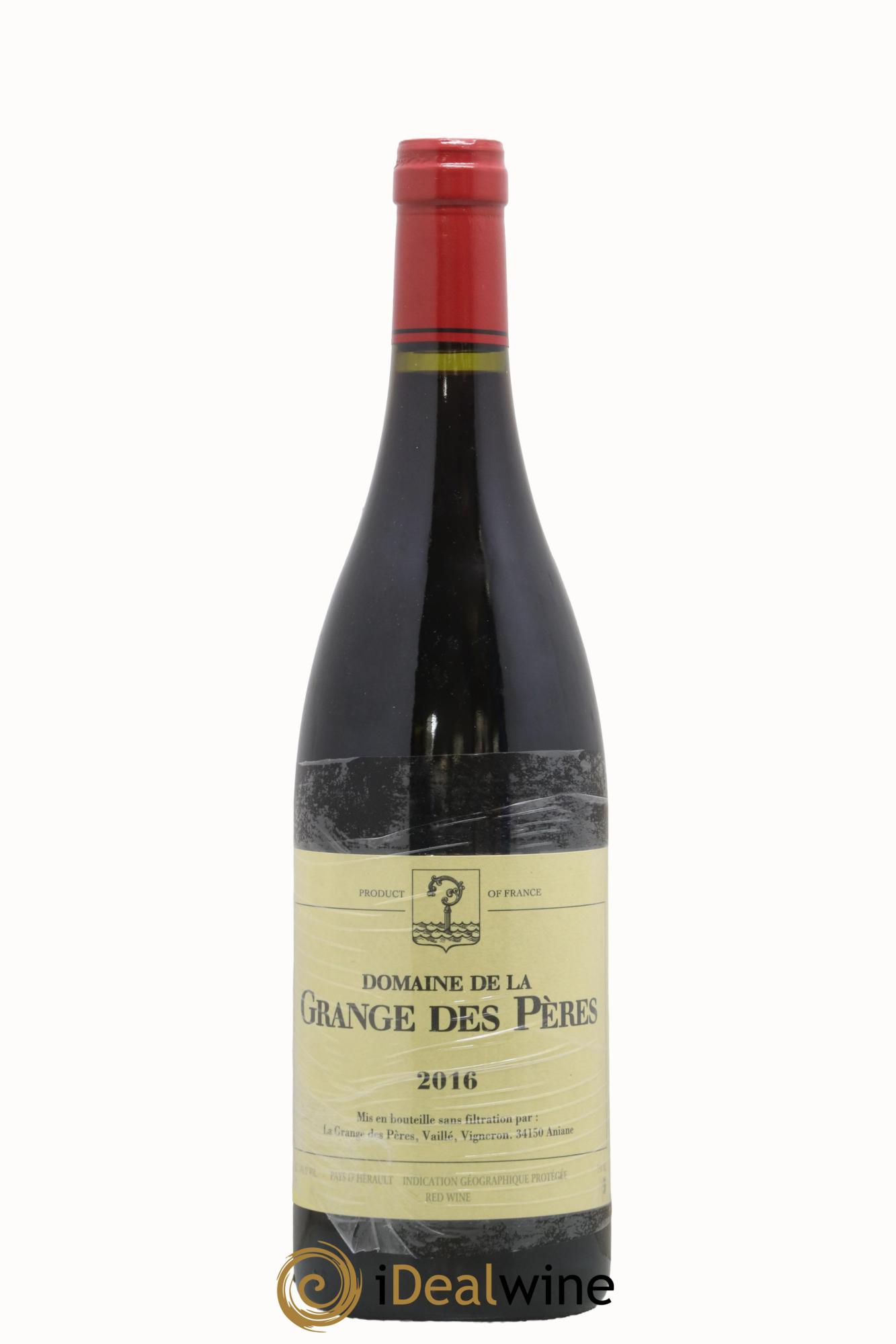Pays d'Hérault Grange des Pères Laurent Vaillé 2016 - Lot de 1 bouteille - 0