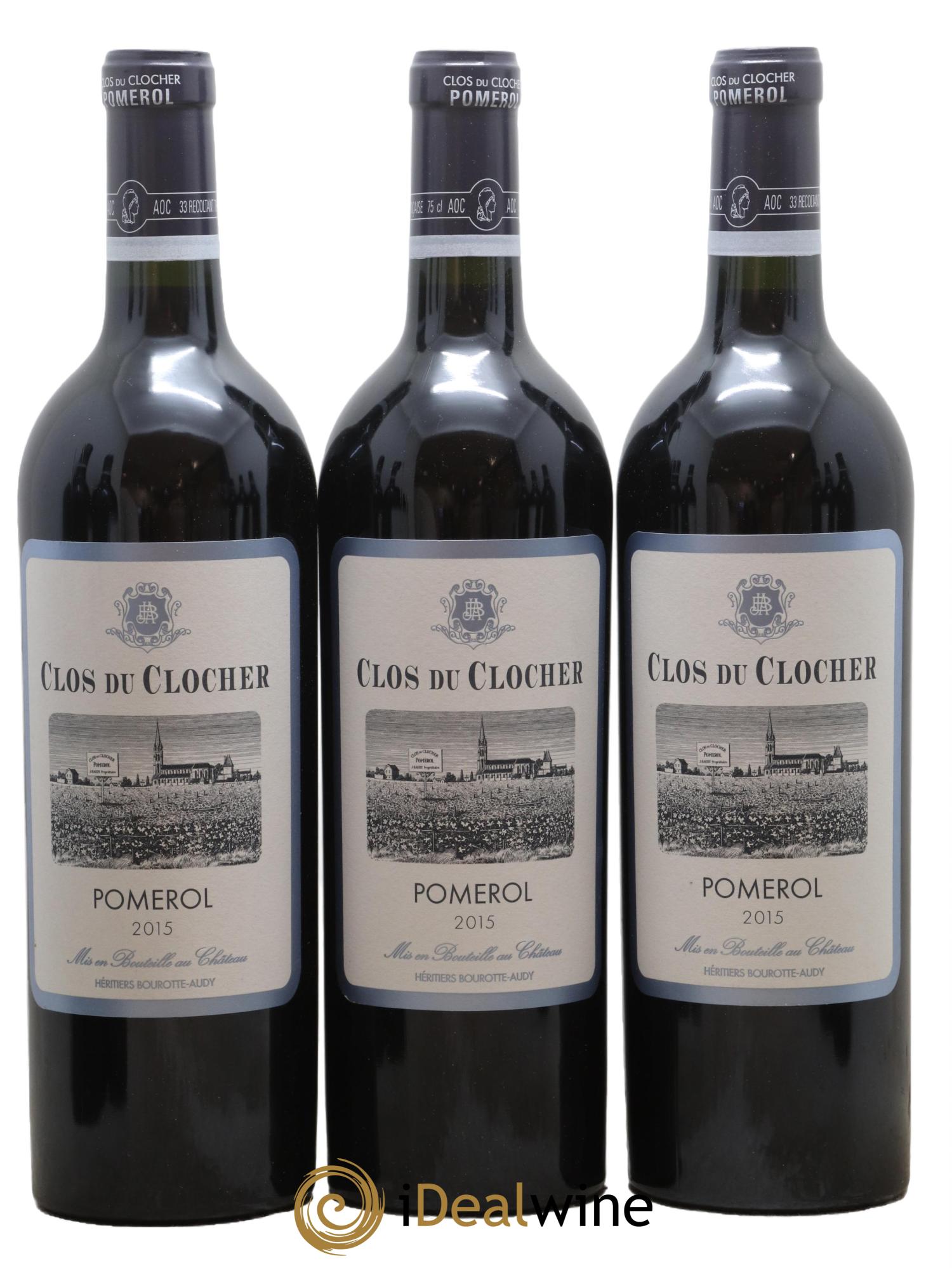 Clos du Clocher 2015 - Lot de 12 bouteilles - 1