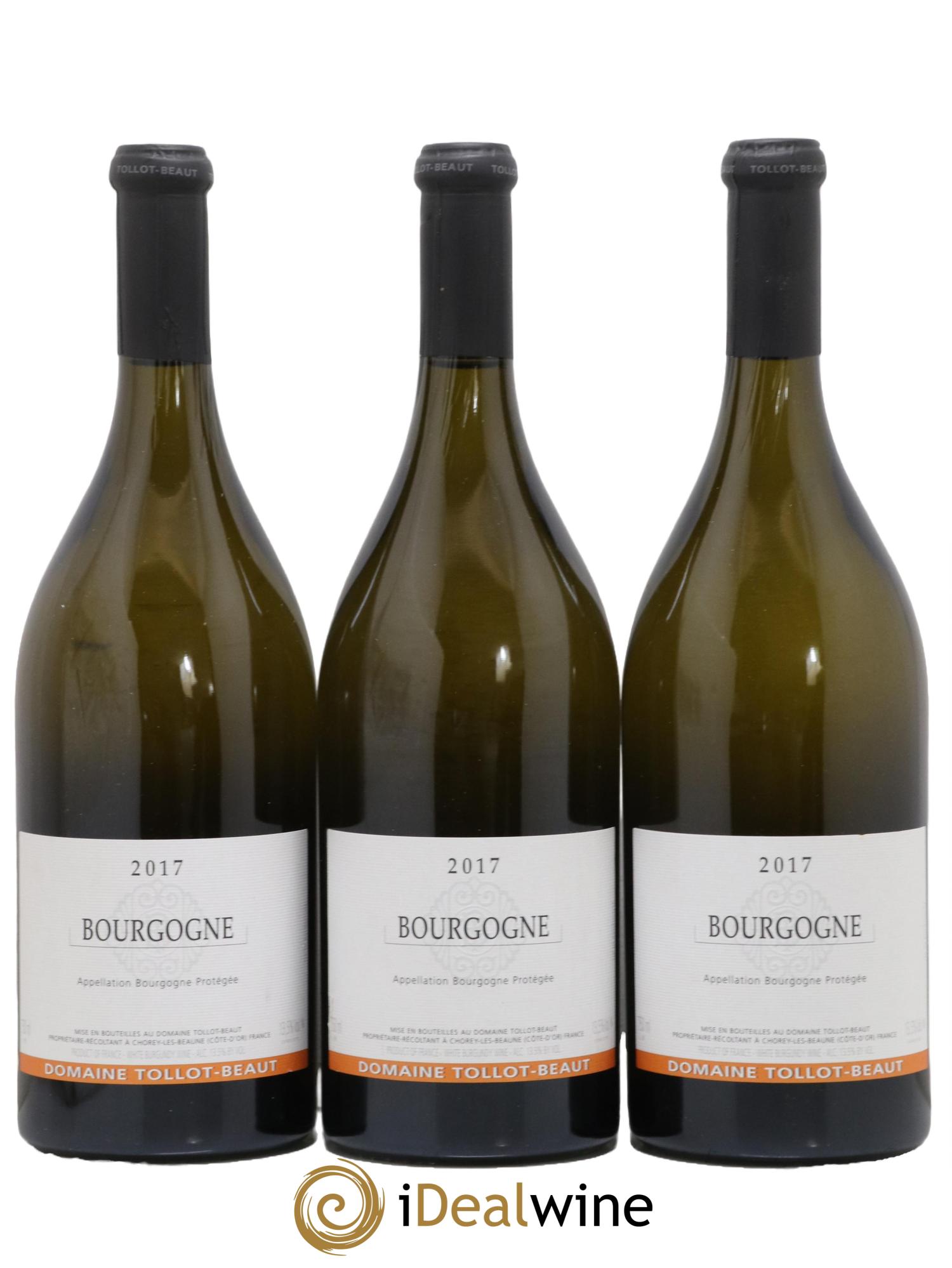 Bourgogne Chardonnay Tollot Beaut (Domaine) 2017 - Lot de 3 bouteilles - 0
