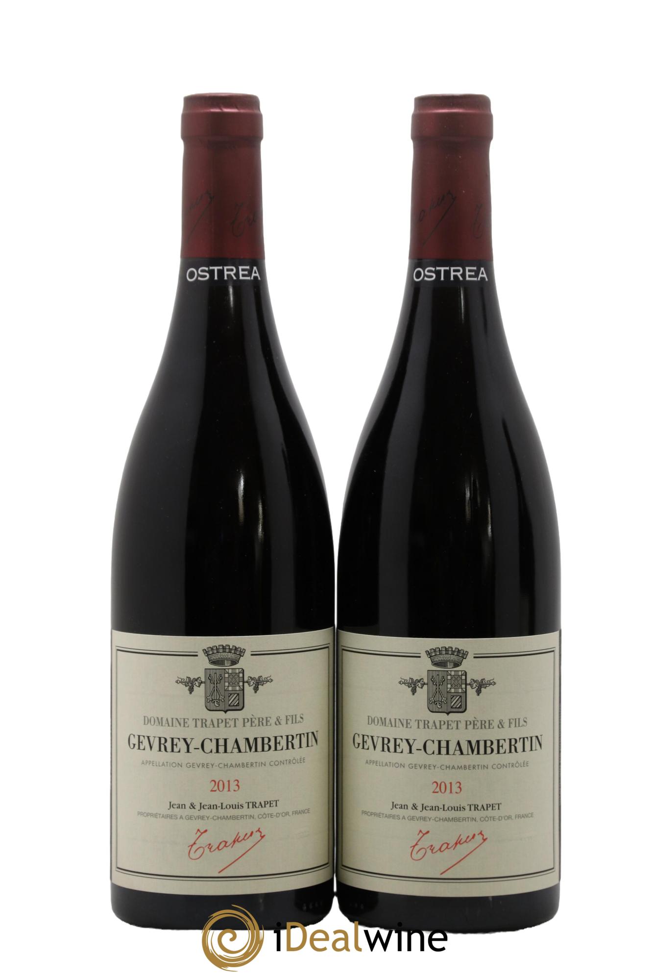 Gevrey-Chambertin Ostrea Domaine Trapet  2013 - Lot de 2 bouteilles - 0