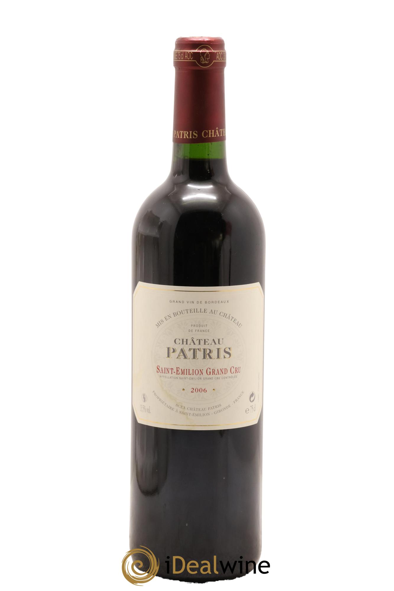 Château Patris 2006 - Lot of 1 bottle - 0