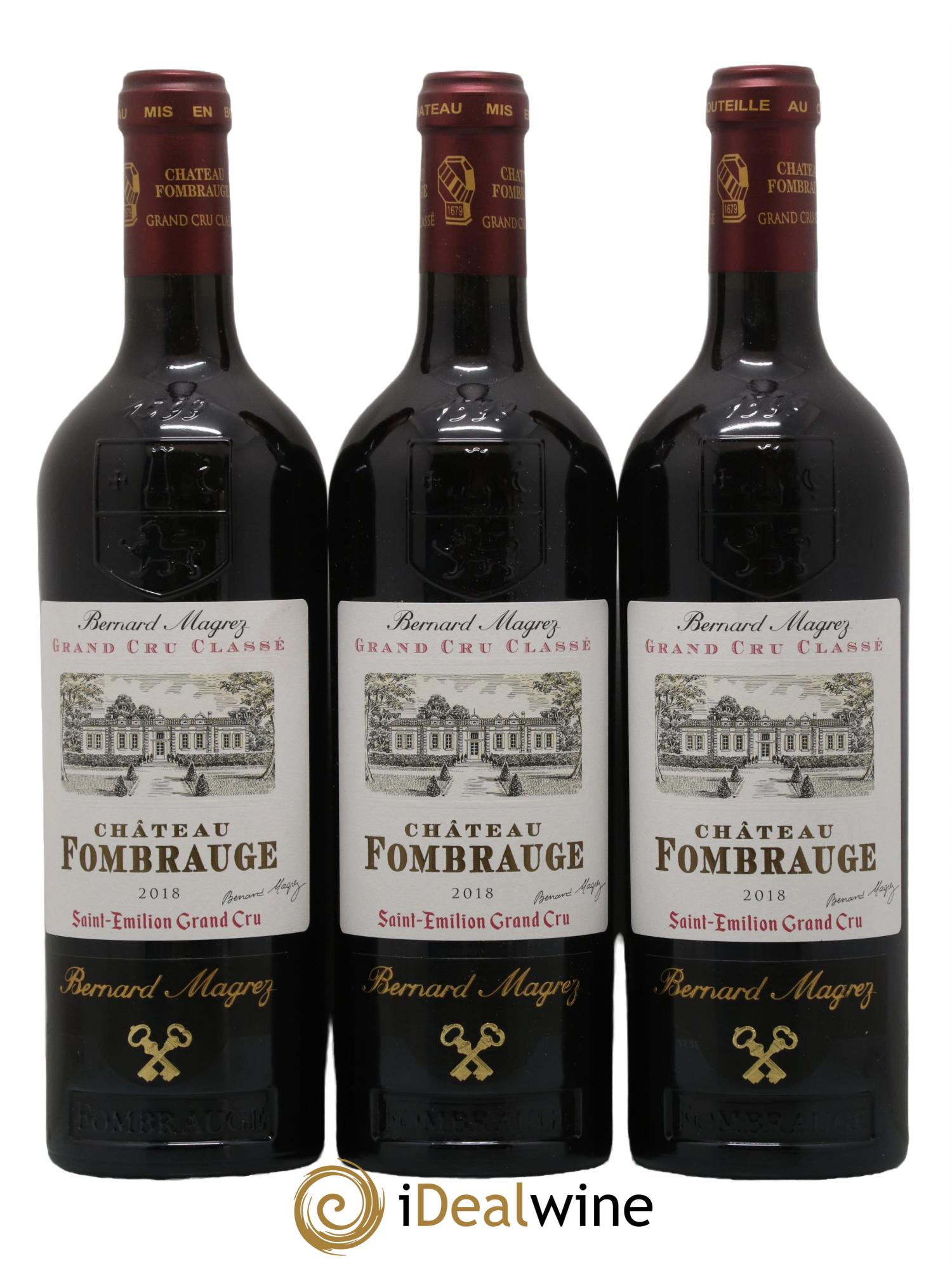 Château Fombrauge Grand Cru Classé 2018 - Lot de 3 bouteilles - 0