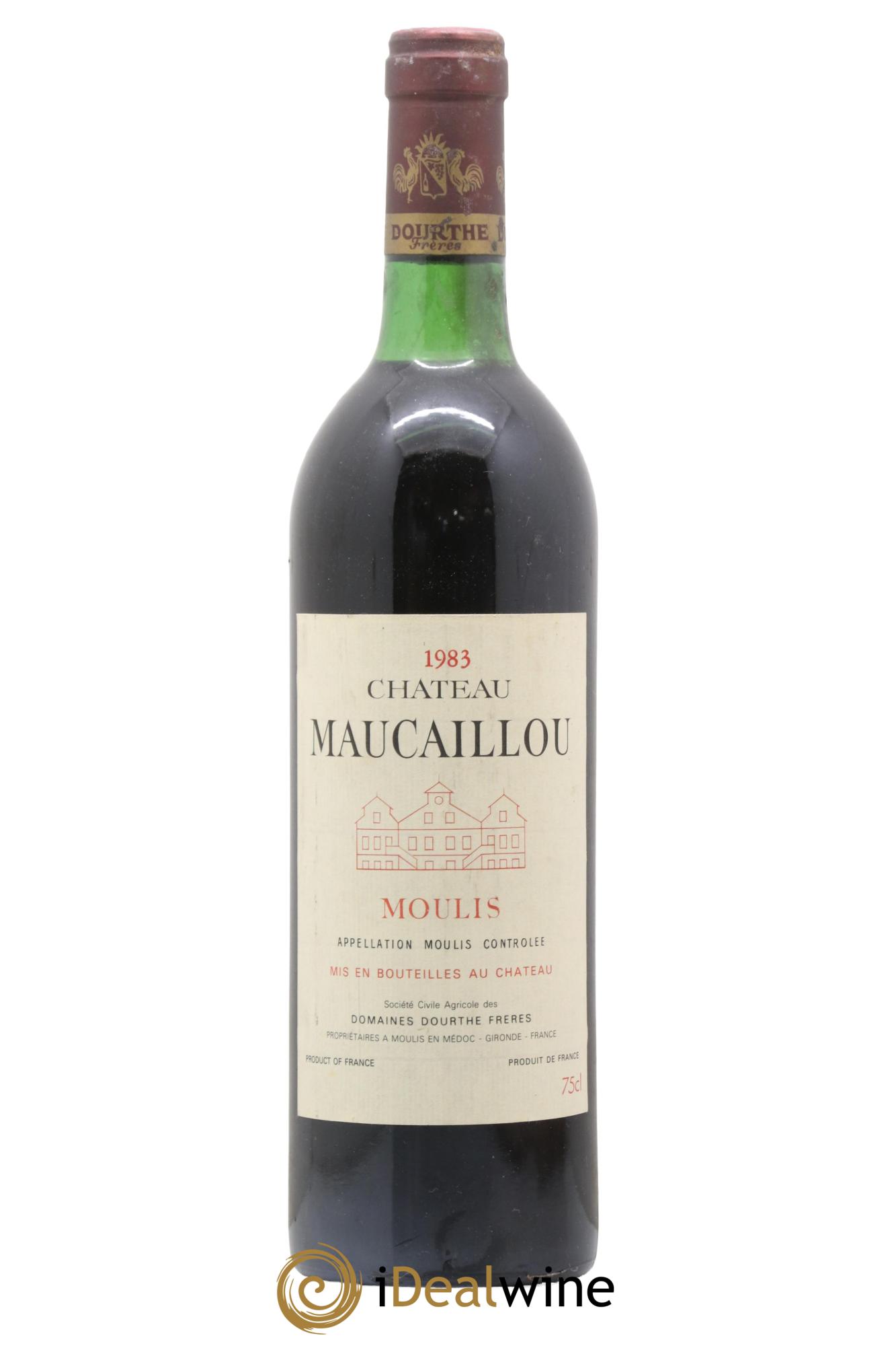 Château Maucaillou 1983 - Lotto di 1 bottiglia - 0