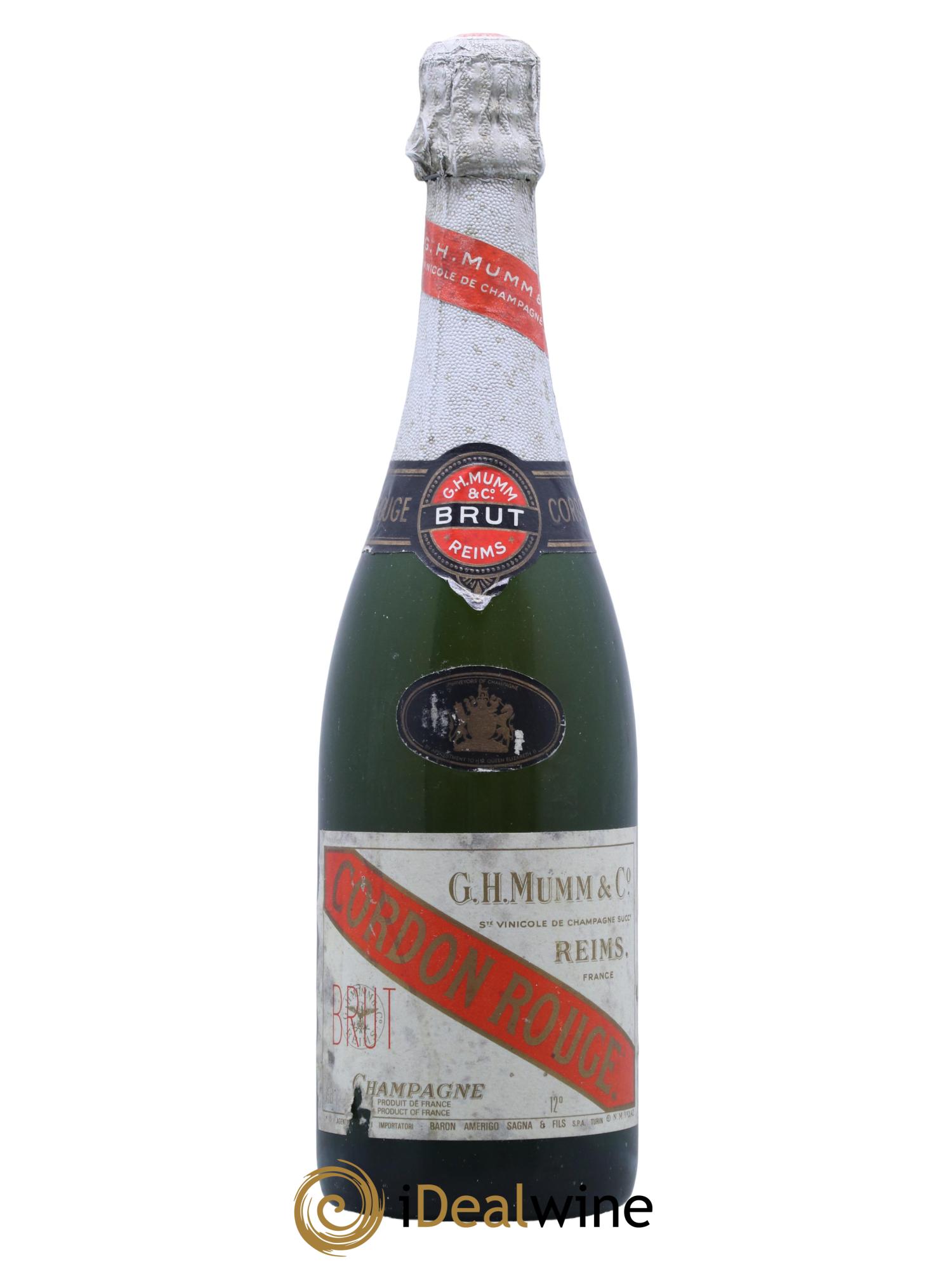 Cordon Rouge Mumm - Posten von 1 Flasche - 0