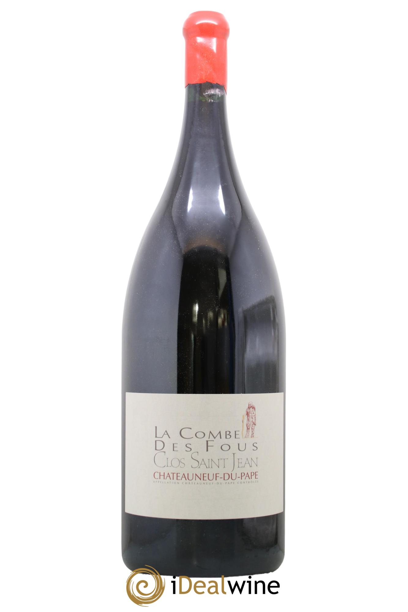 Châteauneuf-du-Pape Clos Saint-Jean La Combe des Fous Pascal et Vincent Maurel 2012 - Lot de 1 impériale - 0