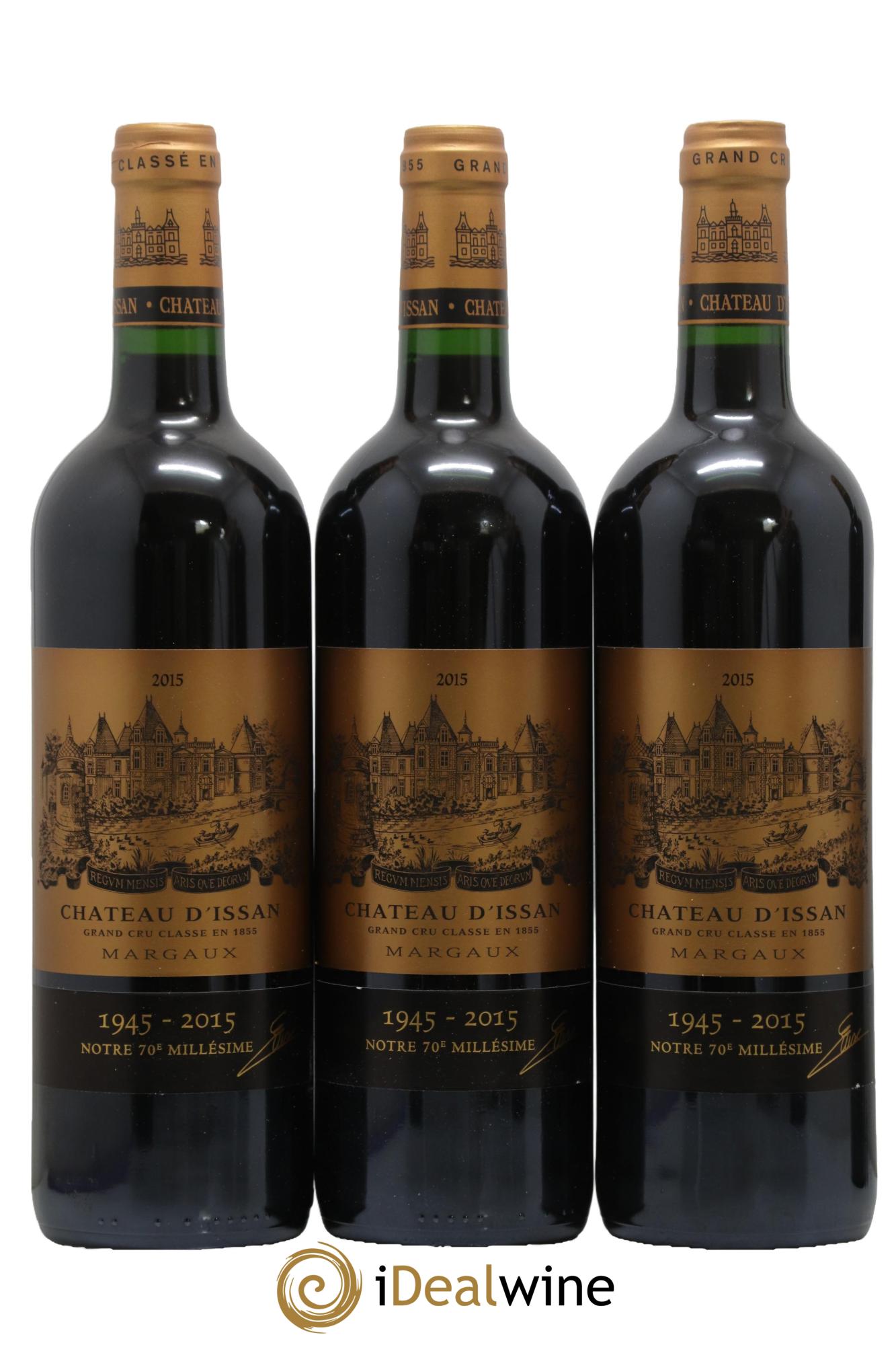 Château d'Issan 3ème Grand Cru Classé 2015 - Lotto di 6 bottiglie - 2