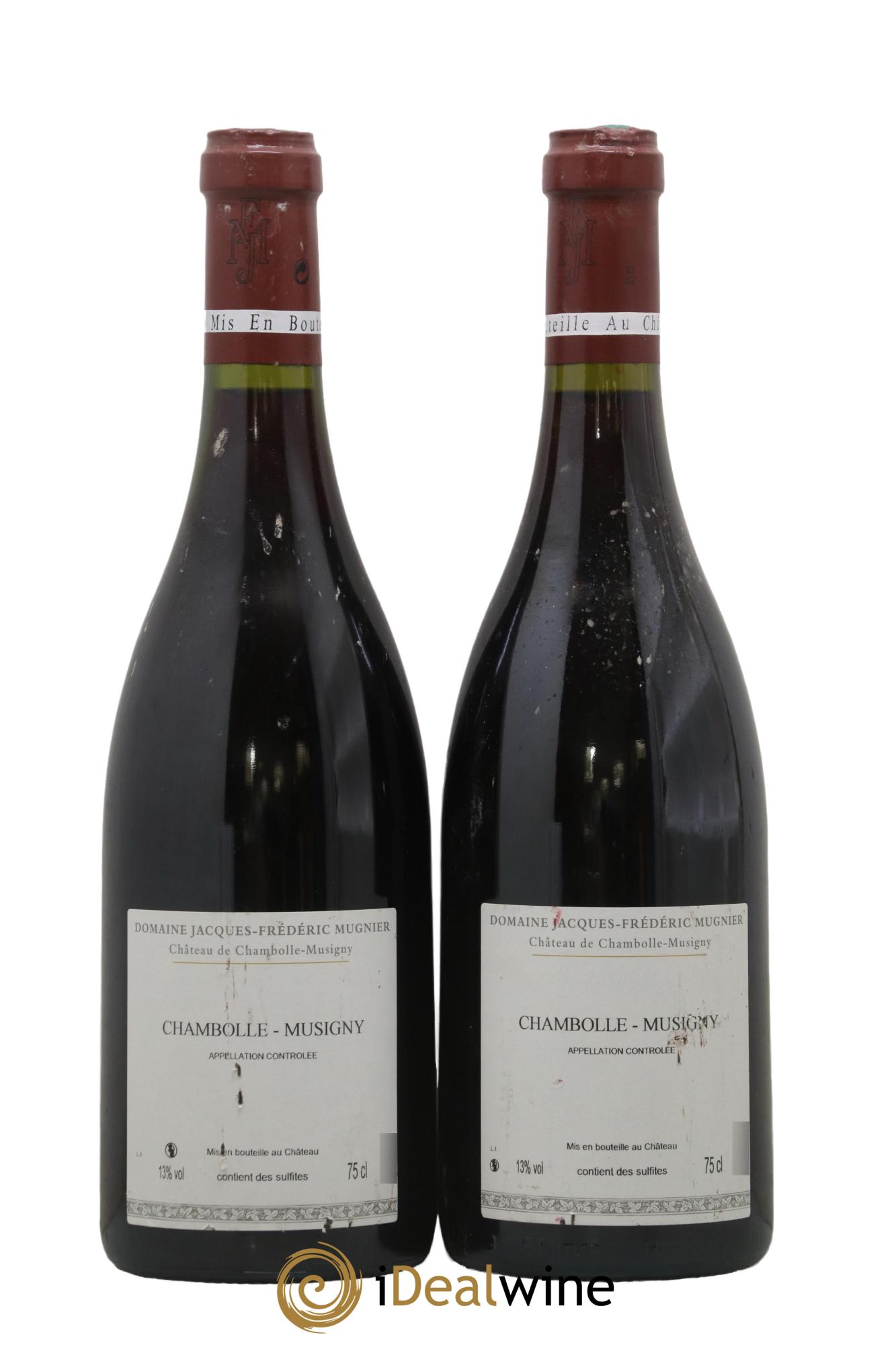 Chambolle-Musigny Jacques-Frédéric Mugnier 2009 - Lot de 2 bouteilles - 1