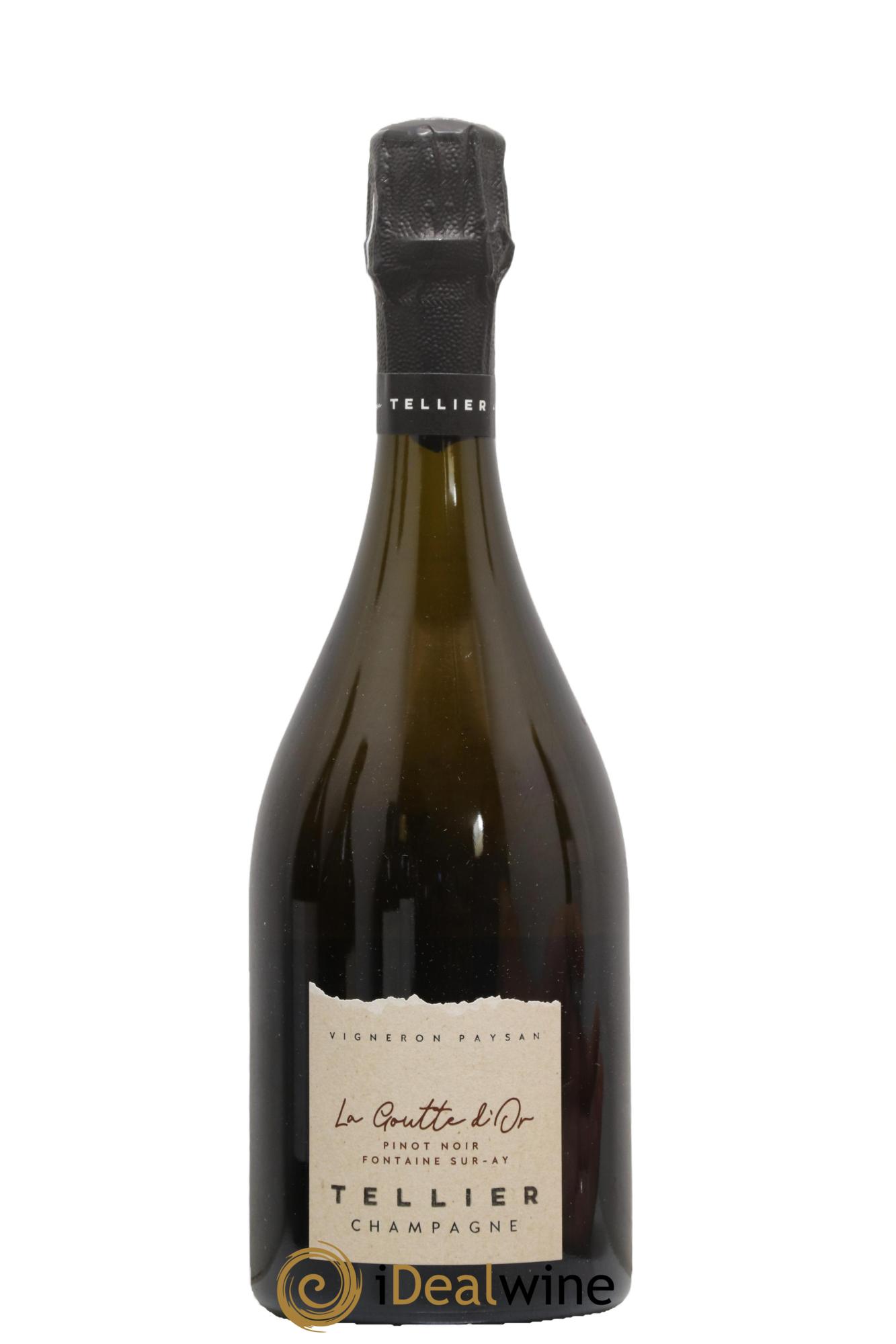 La Goutte d'Or Extra-Brut Tellier 2019 - Lot de 1 bouteille - 0