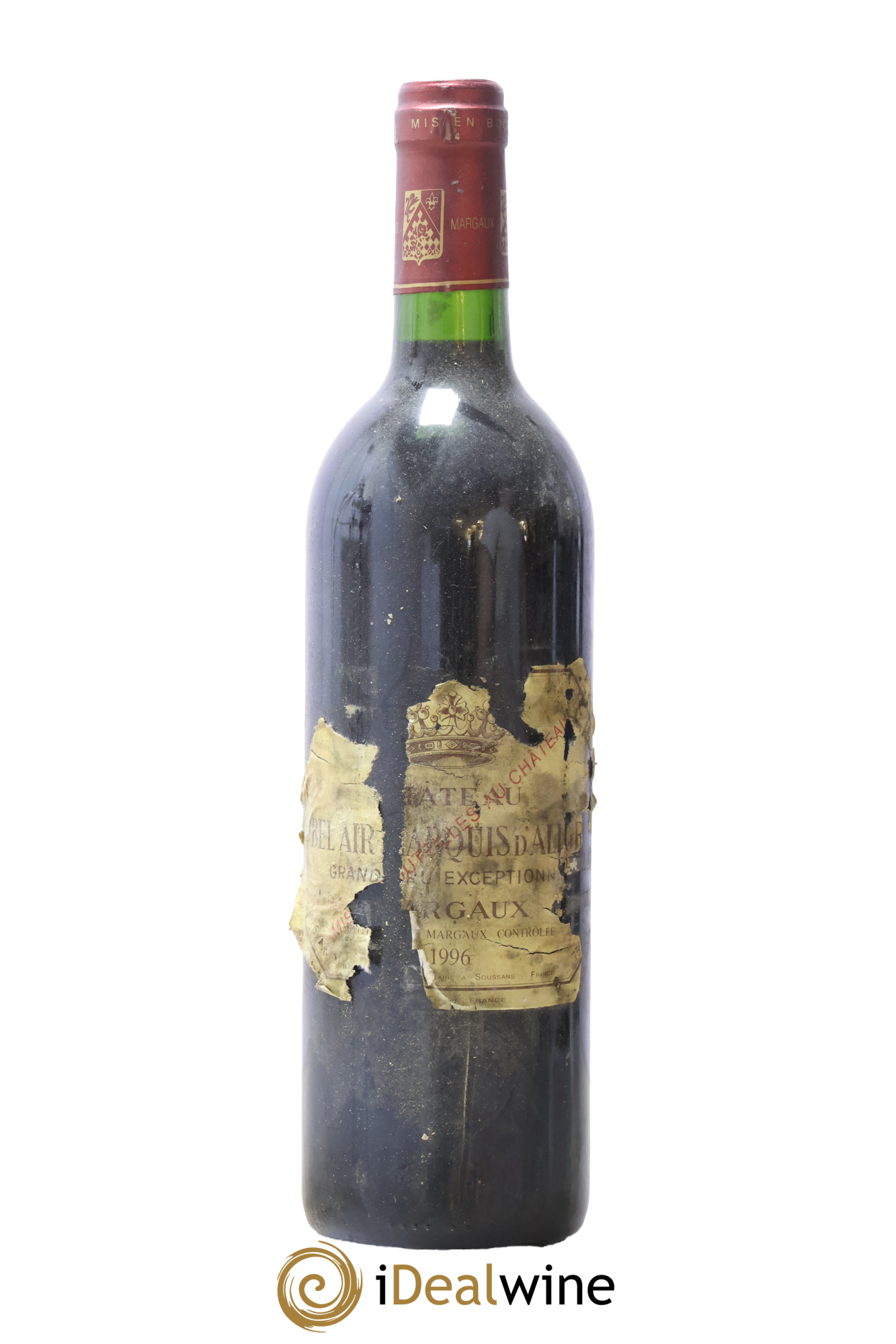 Château Bel Air Marquis d'Aligre 1996 - Lot de 1 bouteille - 0