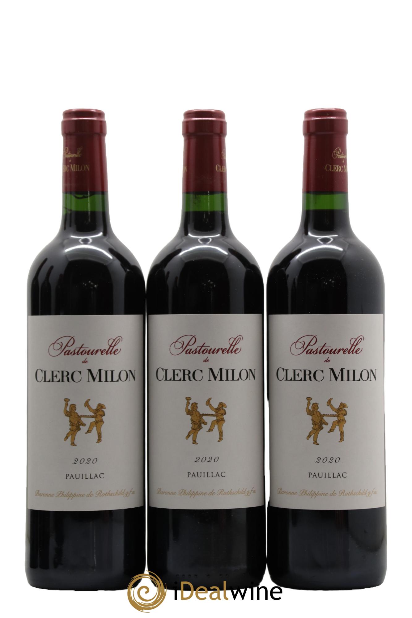 Pauillac Pastourelle Château De Clerc Million 2020 - Lot de 6 bouteilles - 2